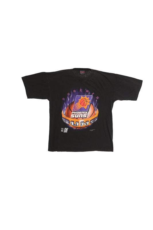 Phoenix Suns Basketball Black Graphic T-shirt