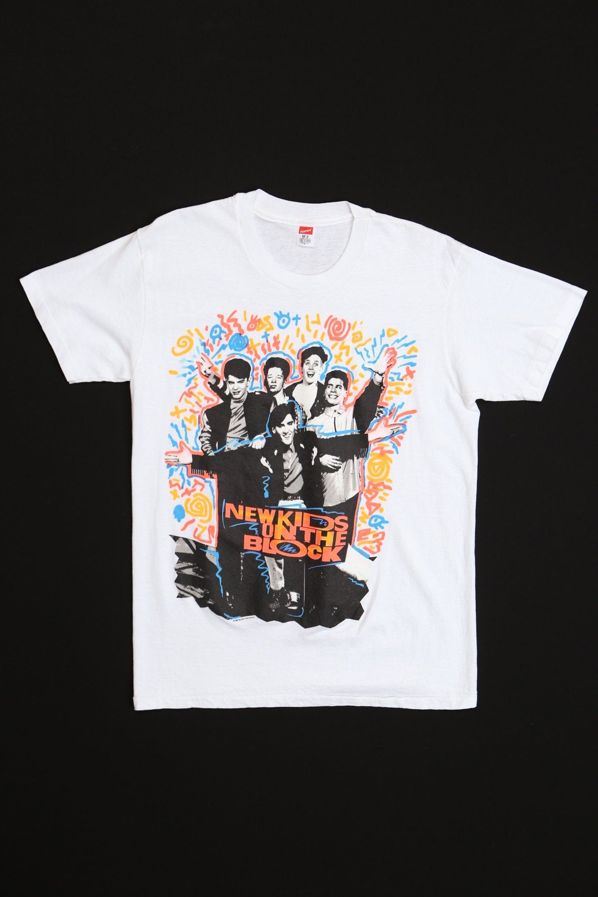 New Kids on The Block Graphic White T-shirt