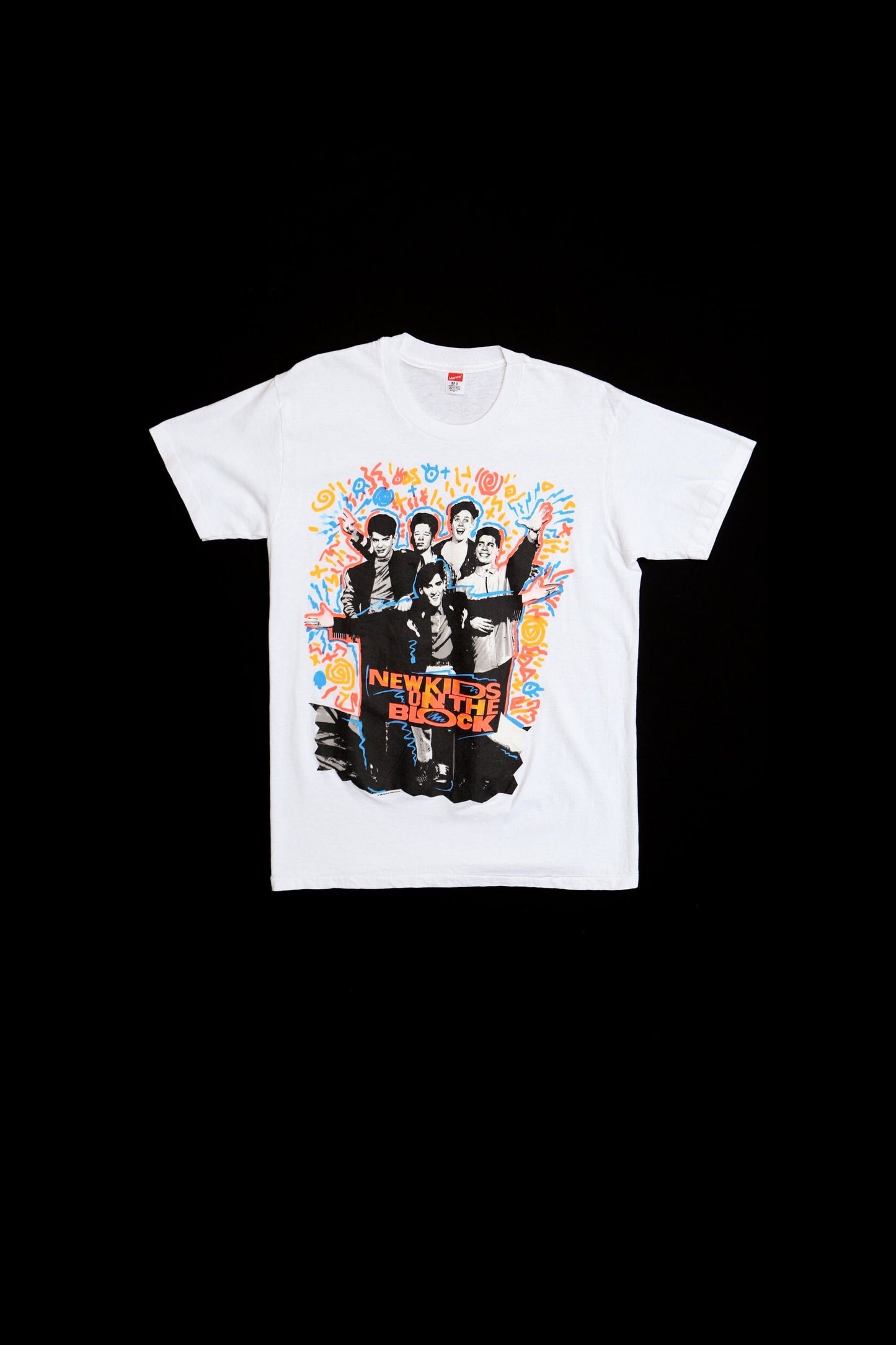 New Kids on The Block Graphic White T-shirt