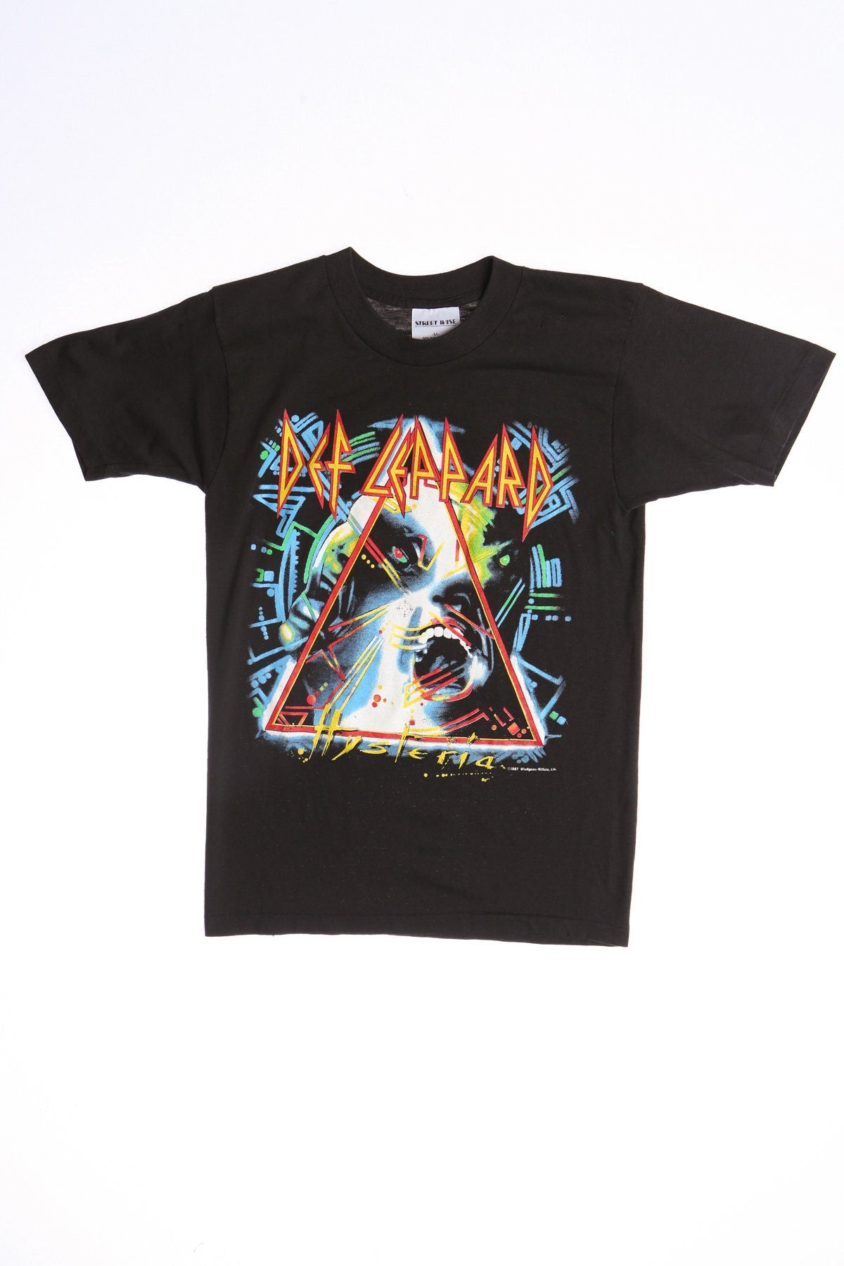 Def Leppard Hysteria Rock Band Graphic T-shirt