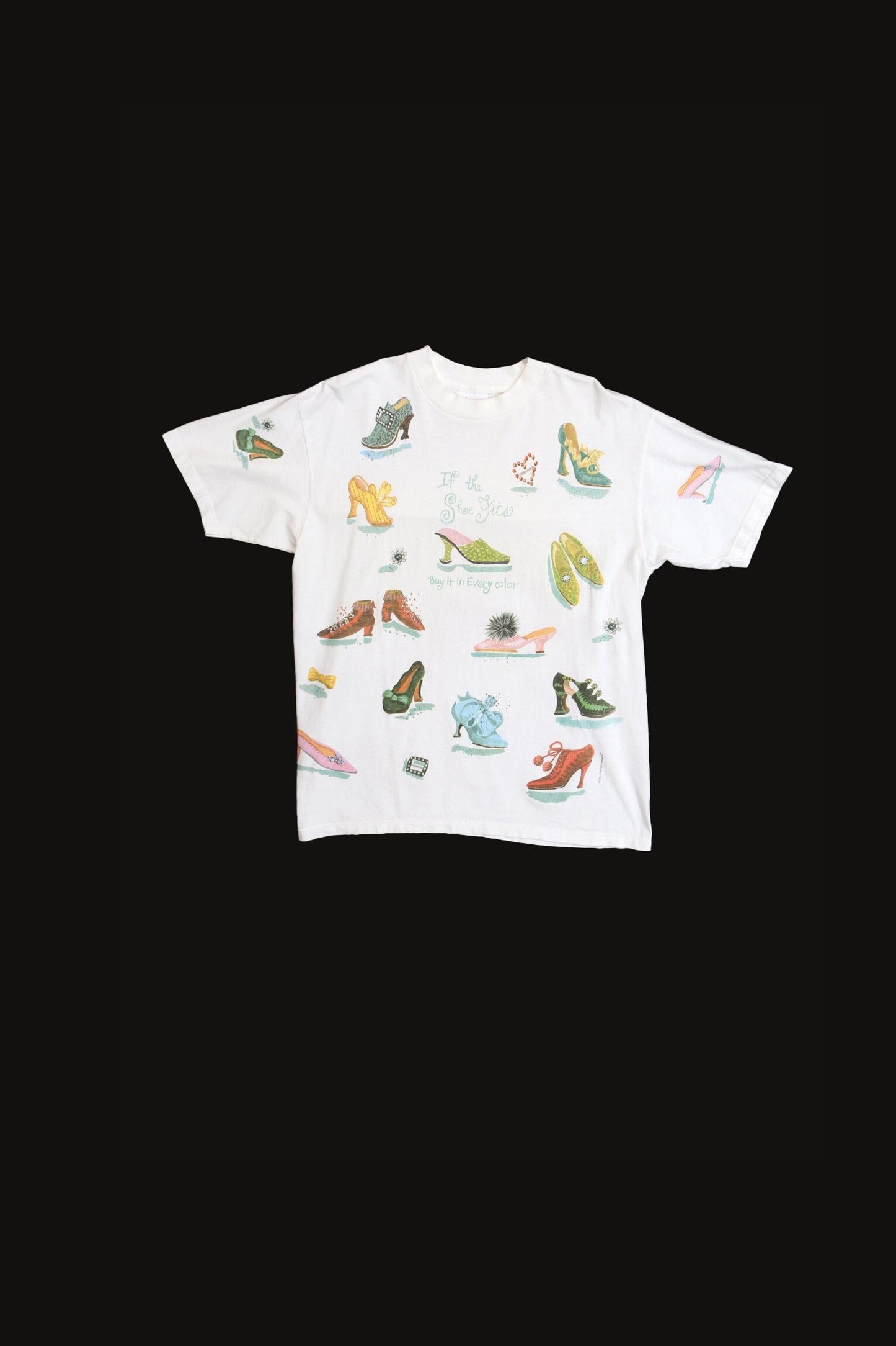 Women Shoes Graphic T-shirt