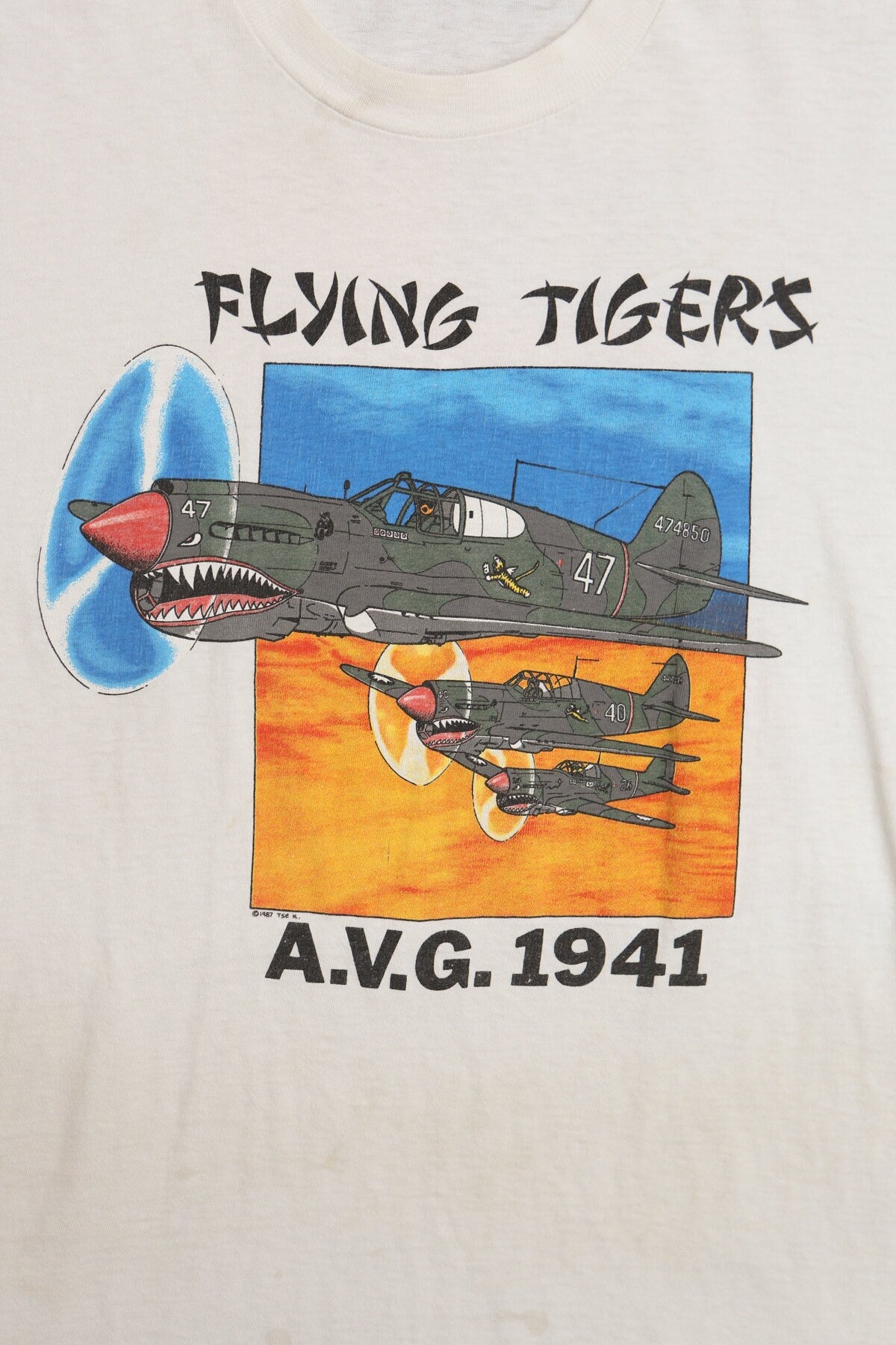Flying Tigers AVG 1941 Graphic T-shirt