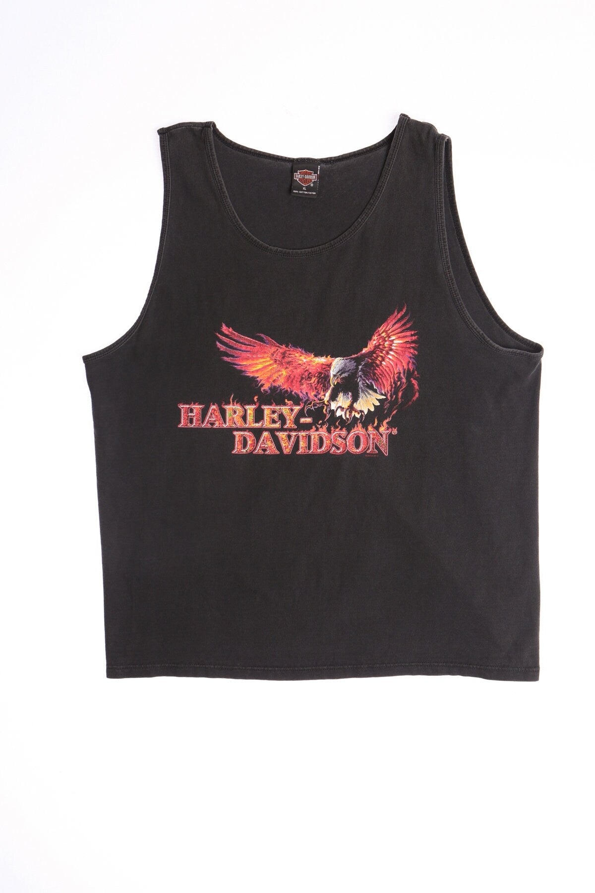 Harley Davidson Los Angeles California Black Graphic Tank Top