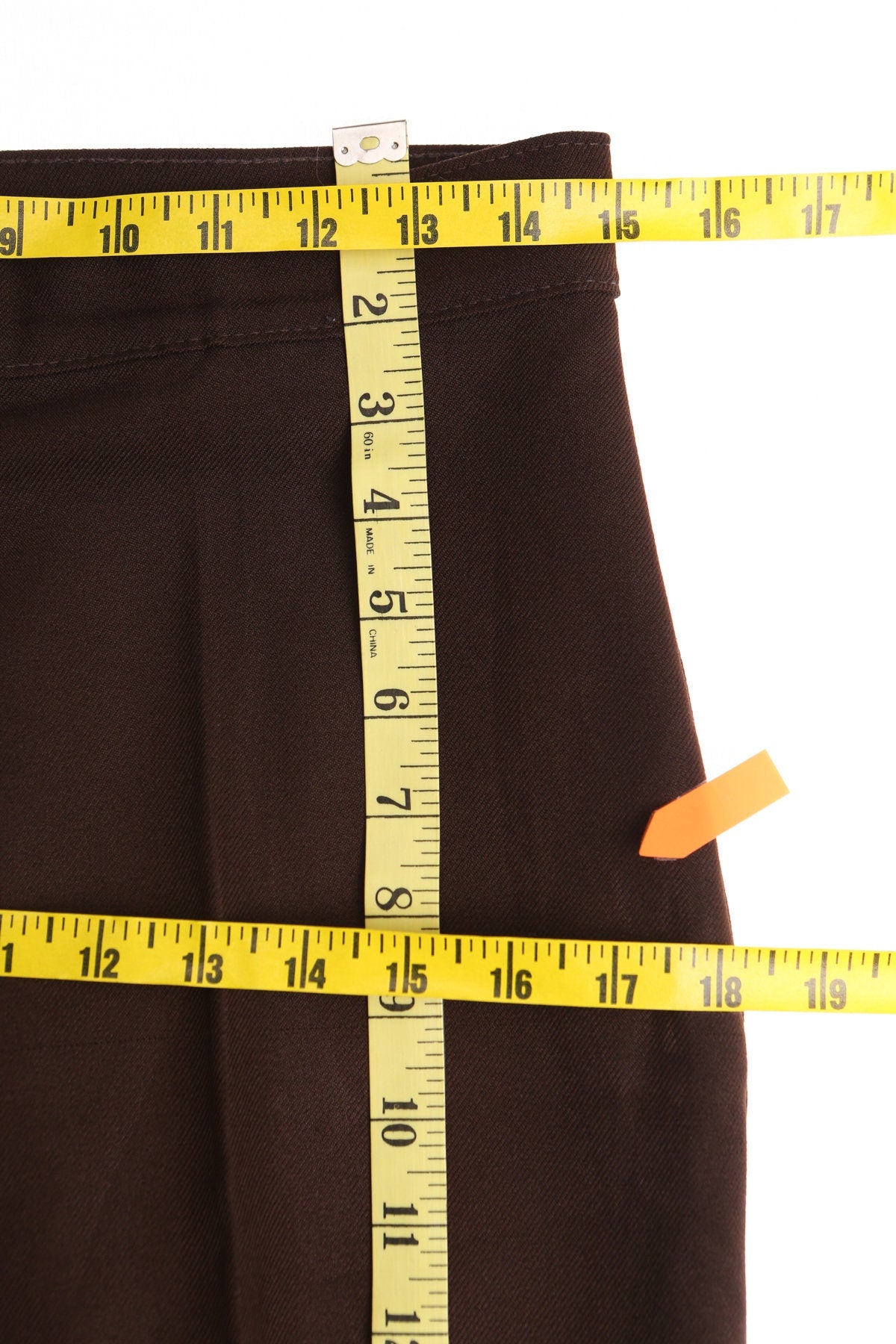 Levi's 70's Women Brown Poly Casual Pants