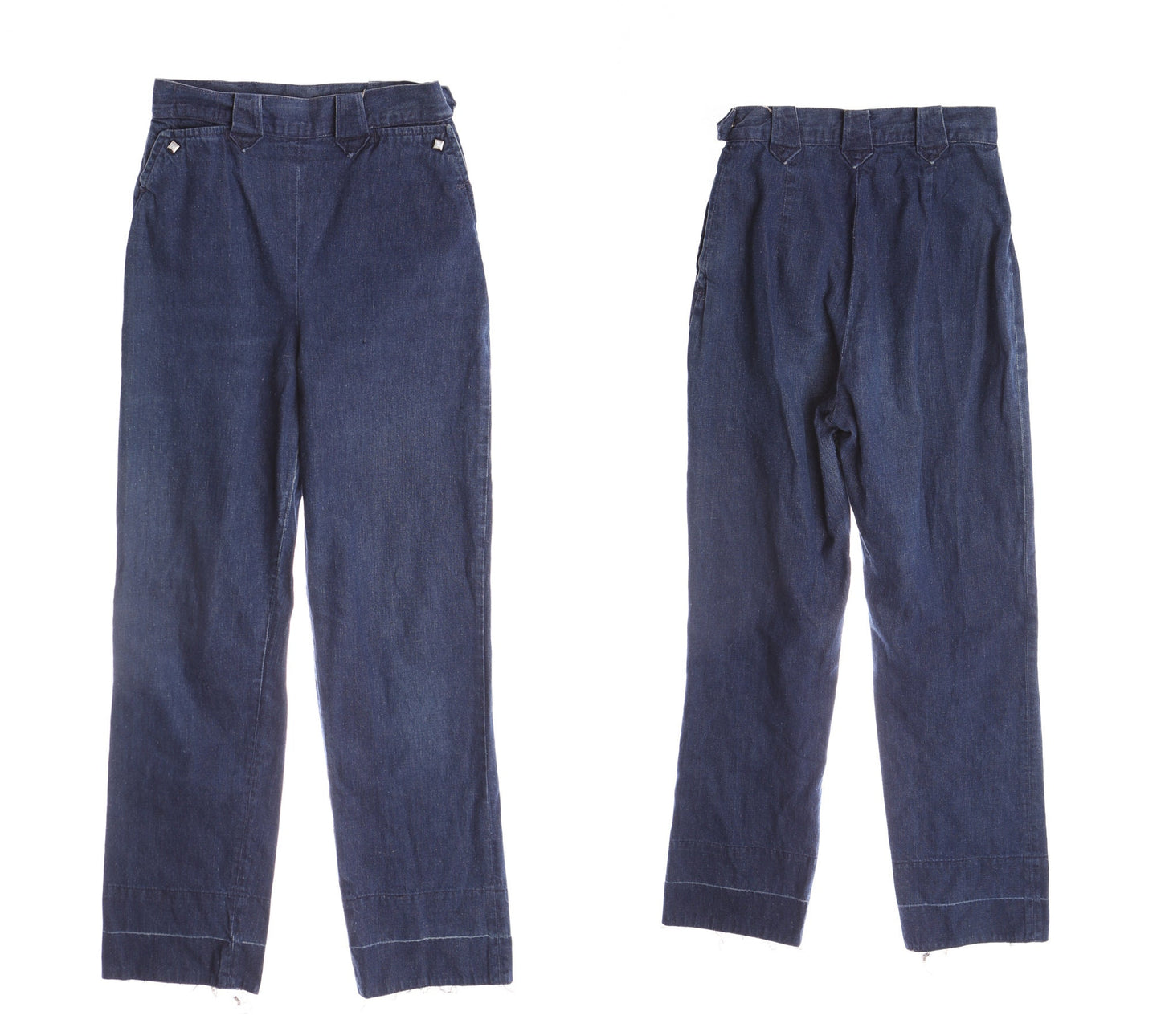 Vintage Levi's Western High Waist Blue Cotton Pants - Era (40's - 50's)