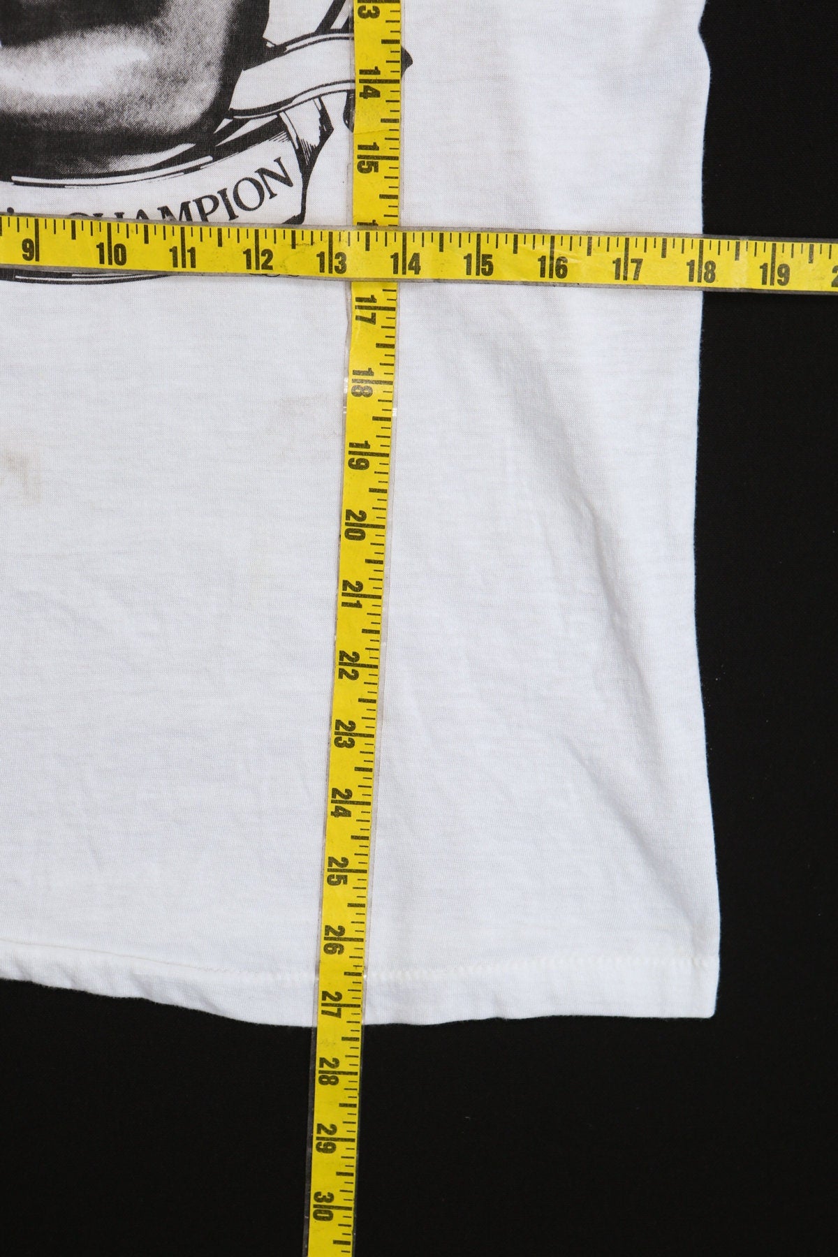 The People's Champion Hulk Hogan 80's White Graphic T-shirt - I helped Bring Back The Hulk!