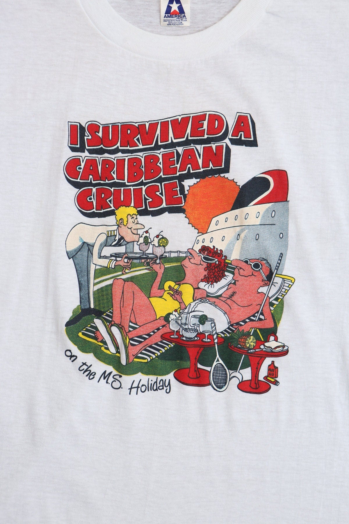 Caribbean Cruise Vintage Graphic Shirt