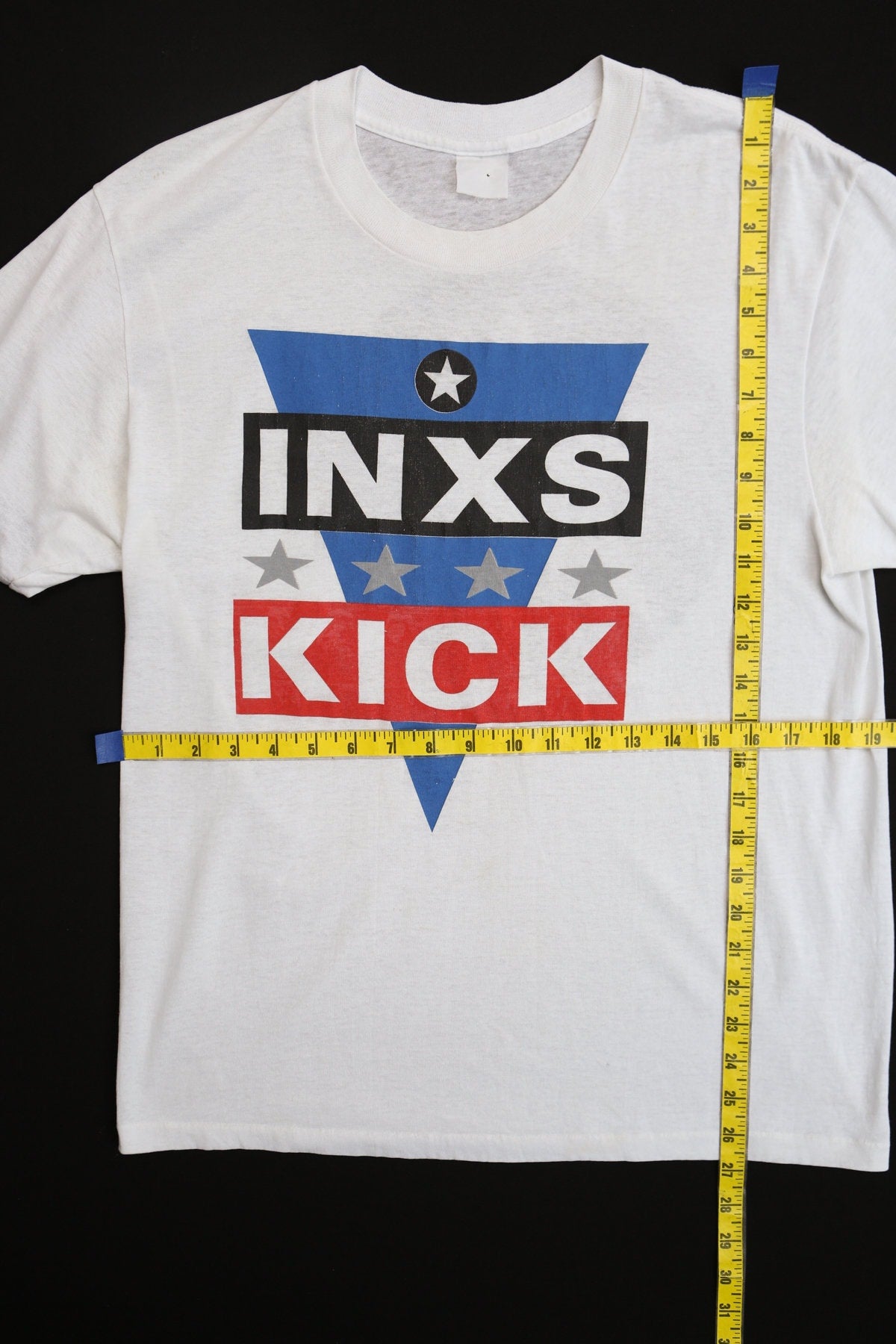 1990 Kick Tour America Graphic Shirt - Inxs Kick