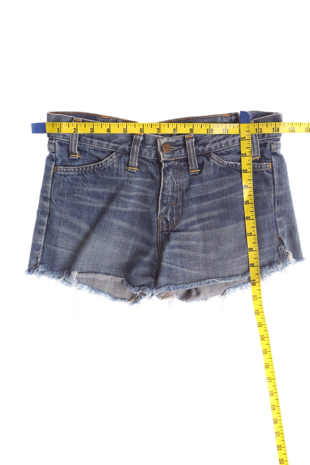 517 Levi's Cut Off Denim Short - Big E Orange Tab