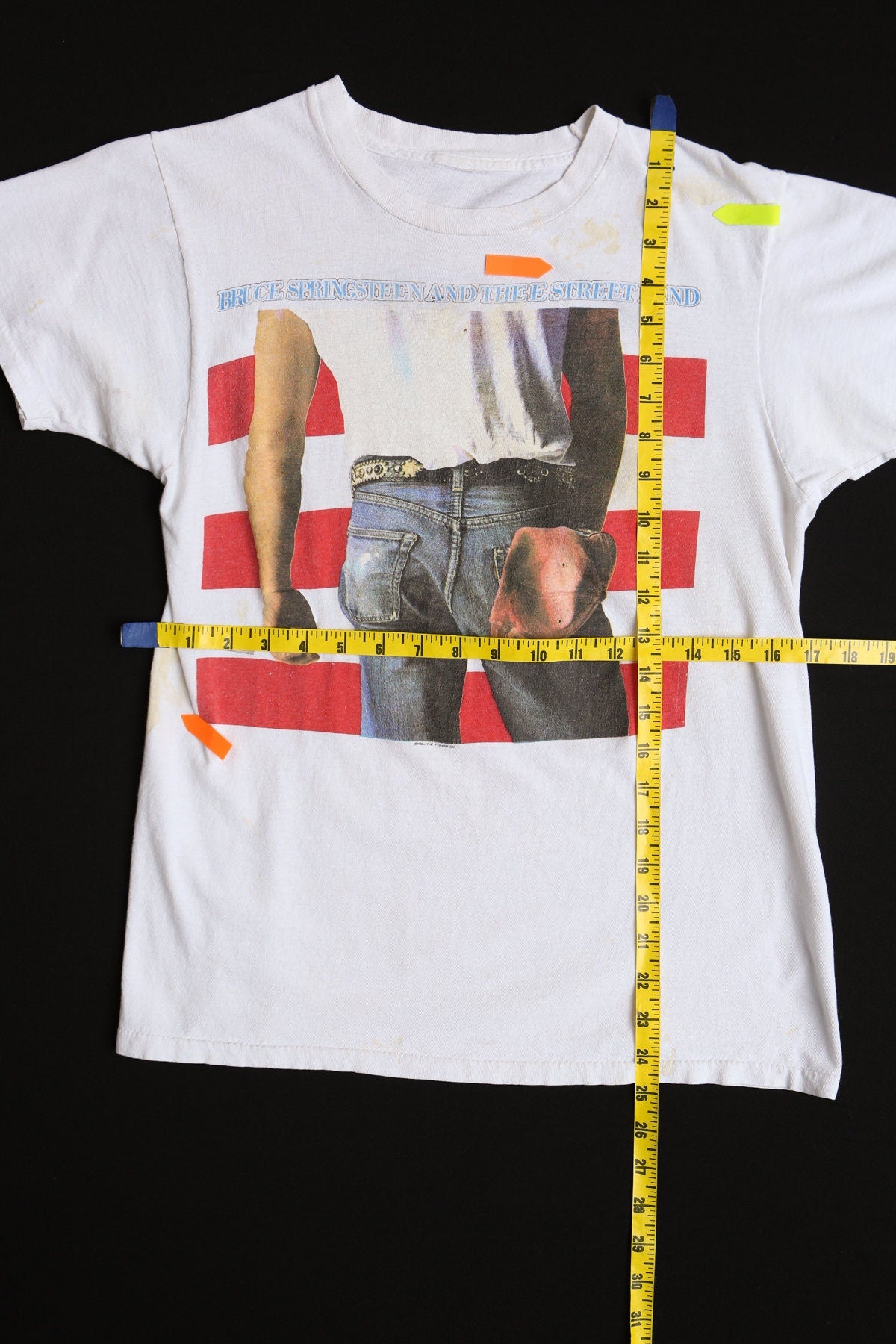 Born in The USA World Tour 1980's Bruce Springsteen T-shirt