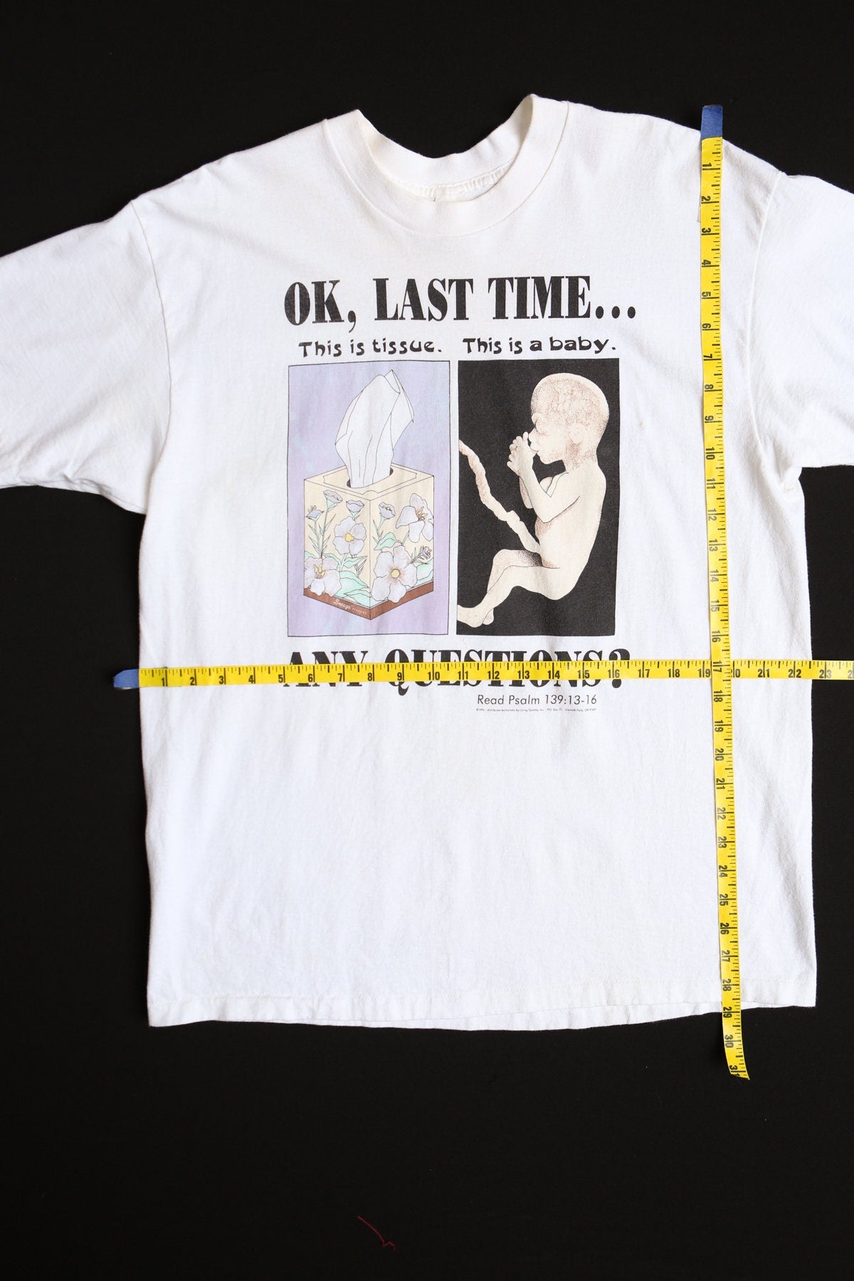 Any Questions ? Humorous Saying White Graphic T-shirt