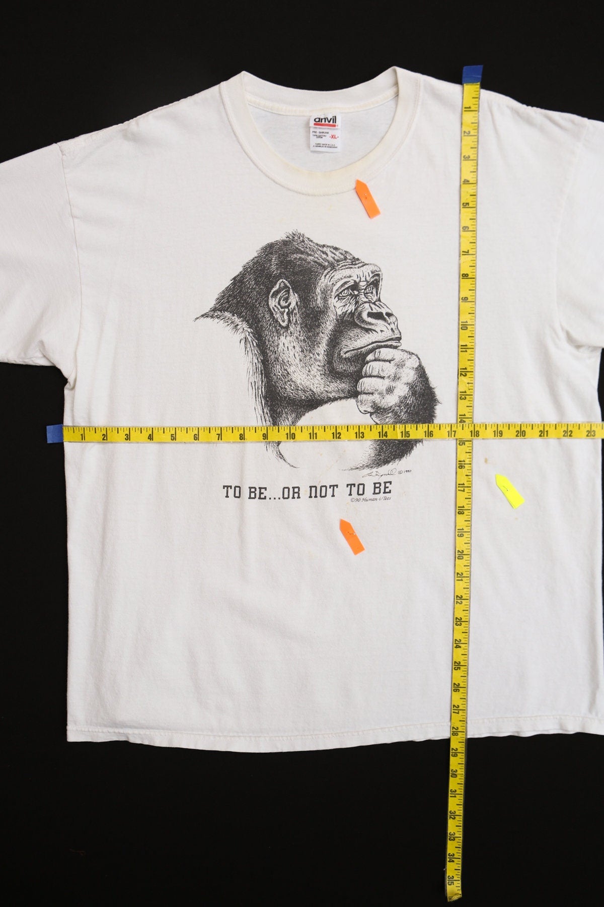 To Be or Not To be Gorilla Graphic T-shirt