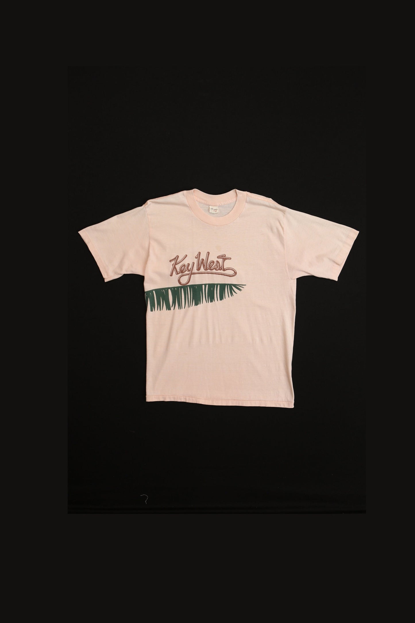 70's Key West Florida Beige Graphic T-shirt