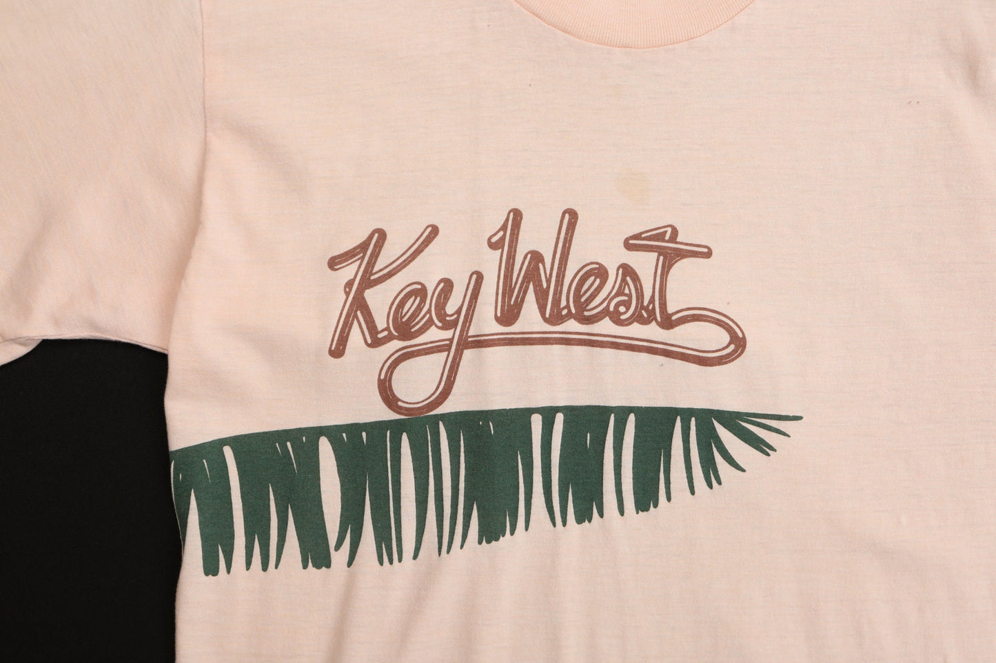 70's Key West Florida Beige Graphic T-shirt