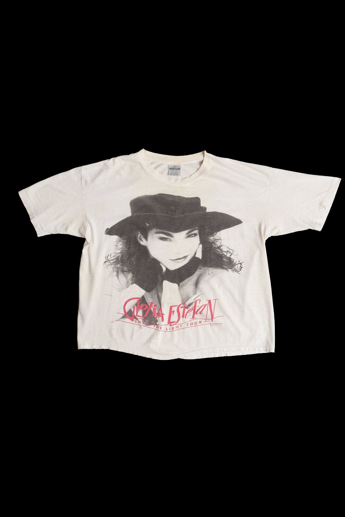 Gloria Estefan Into the Light Tour White Graphic T-shirt