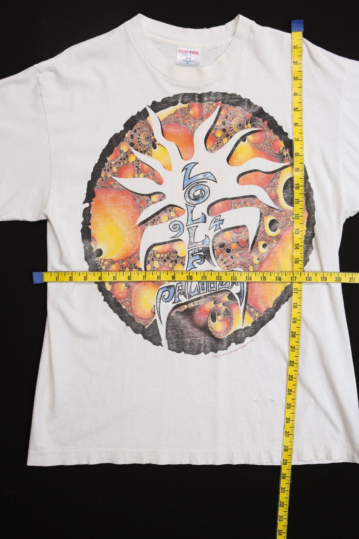 1994 Lollapalooza Music Fest Graphic T-shirt