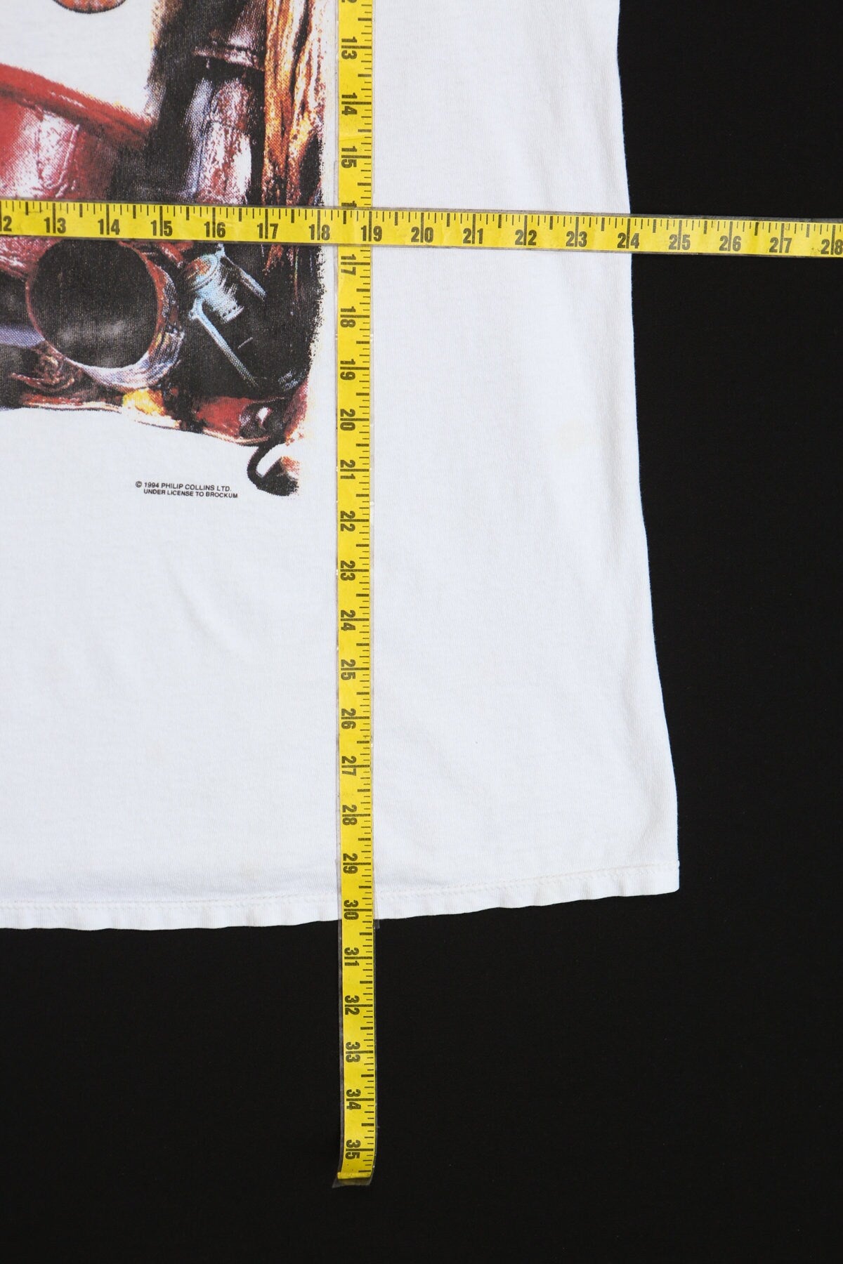 1994 Phil Collins Tour Graphic T-shirt