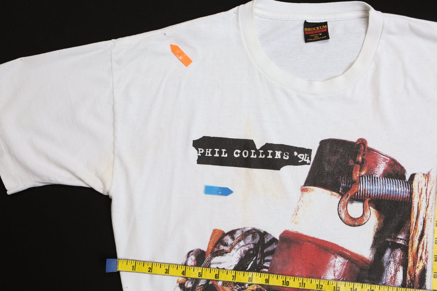 1994 Phil Collins Tour Graphic T-shirt