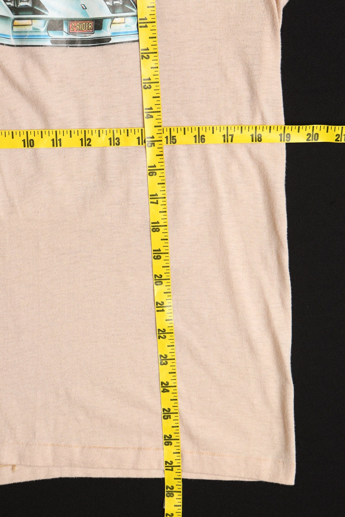 Vintage T-shirt With Z28 Camaro Iron Print