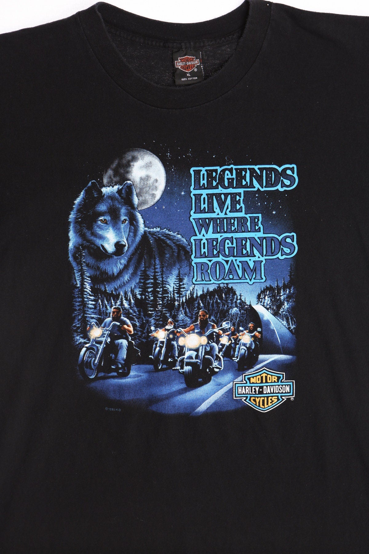 Harley Davidson Las Vegas Black Graphic Biker Shirt