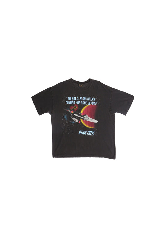 Stark Trek Black Graphic T-shirt