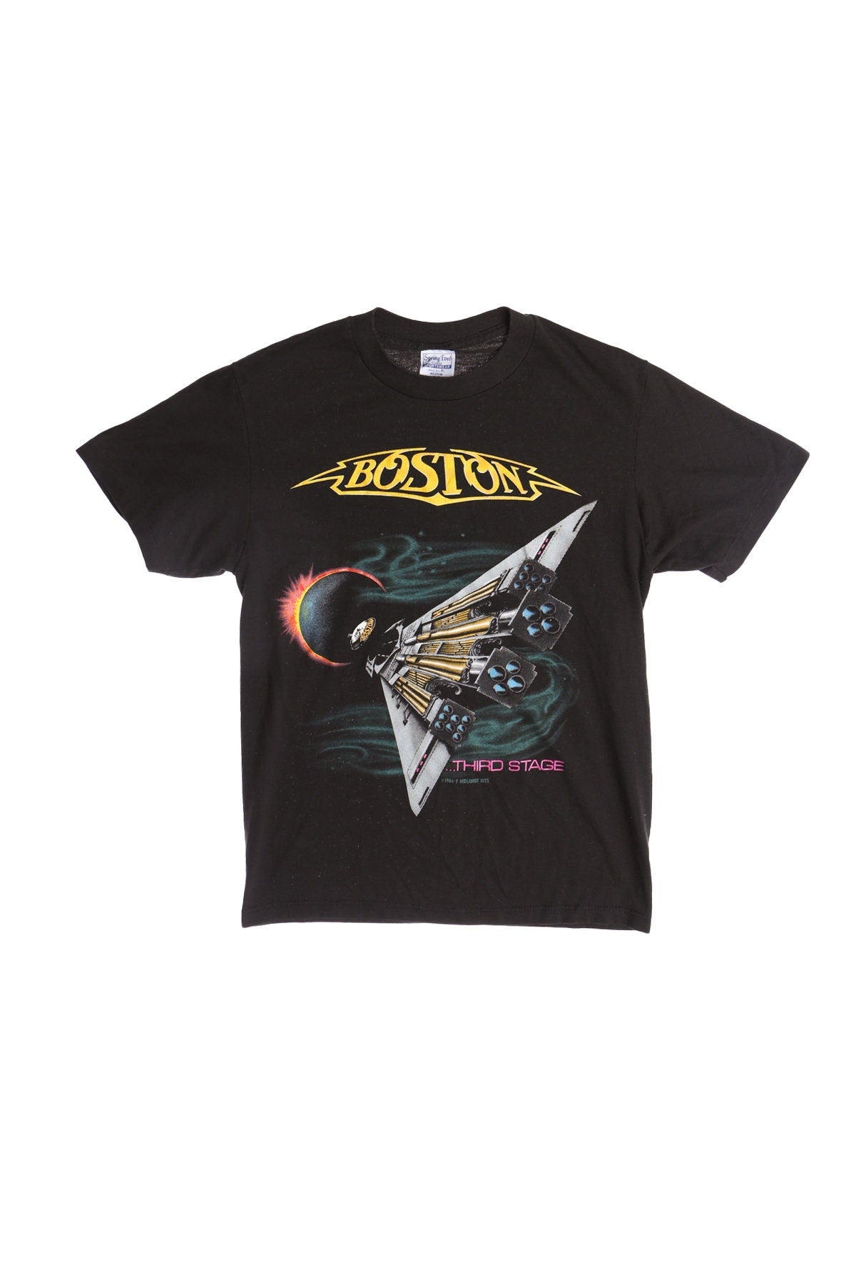 Boston Third Stage Black Graphic T-shirt