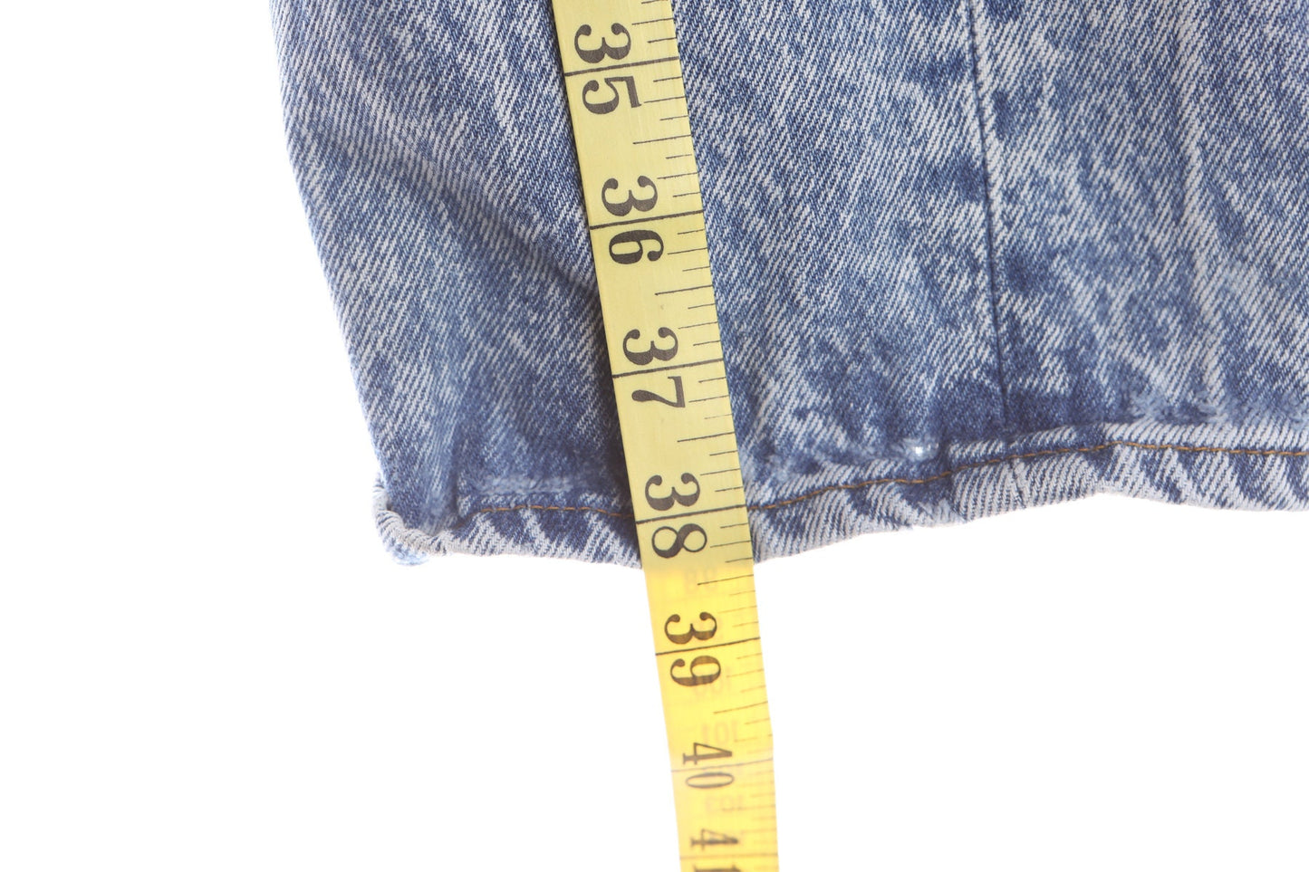 501 Levi's Blue Jeans Stone Wash - Distressed Knees