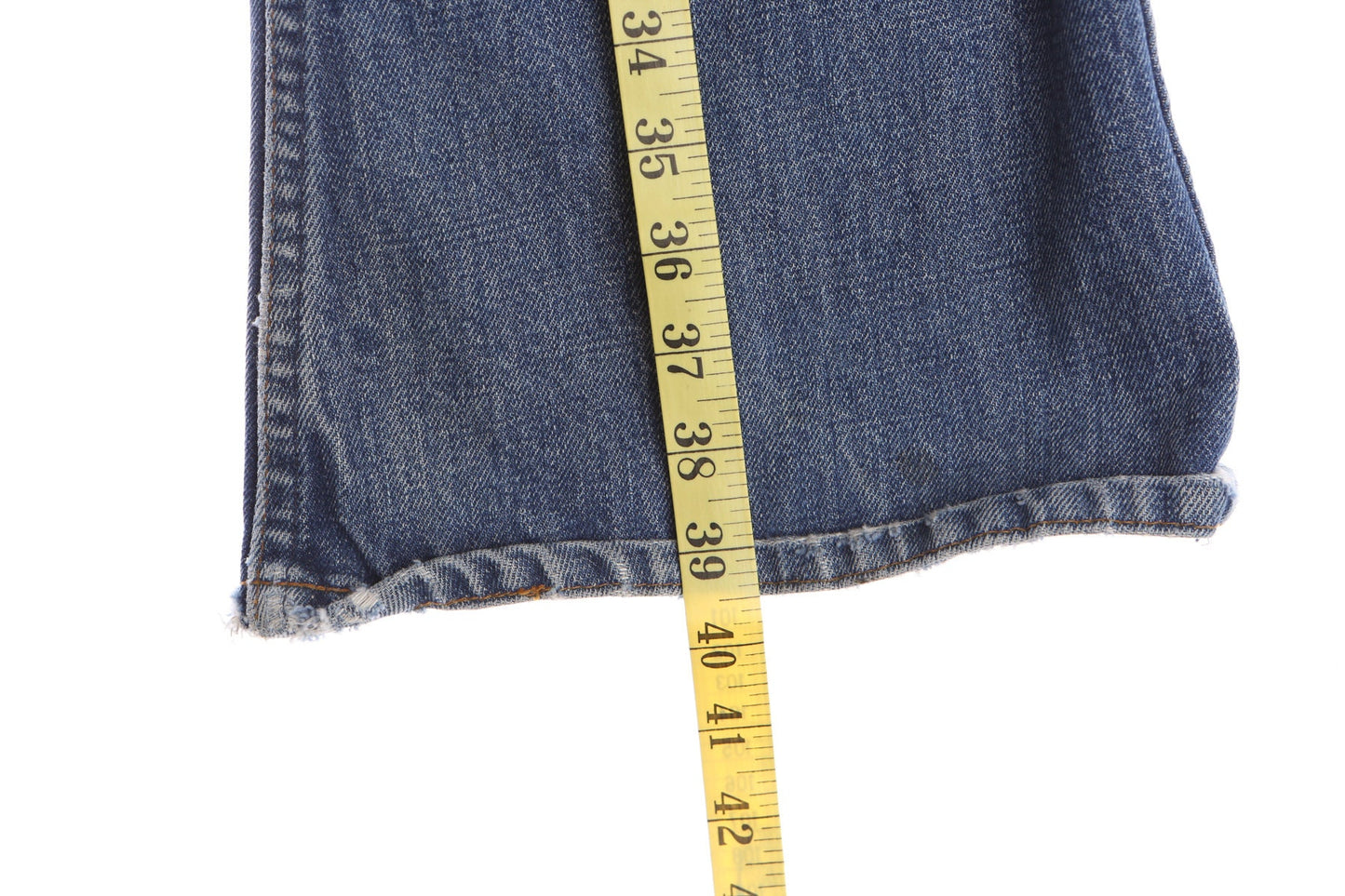 Vintage Levi's Bell Bottom Distressed Denim Pants