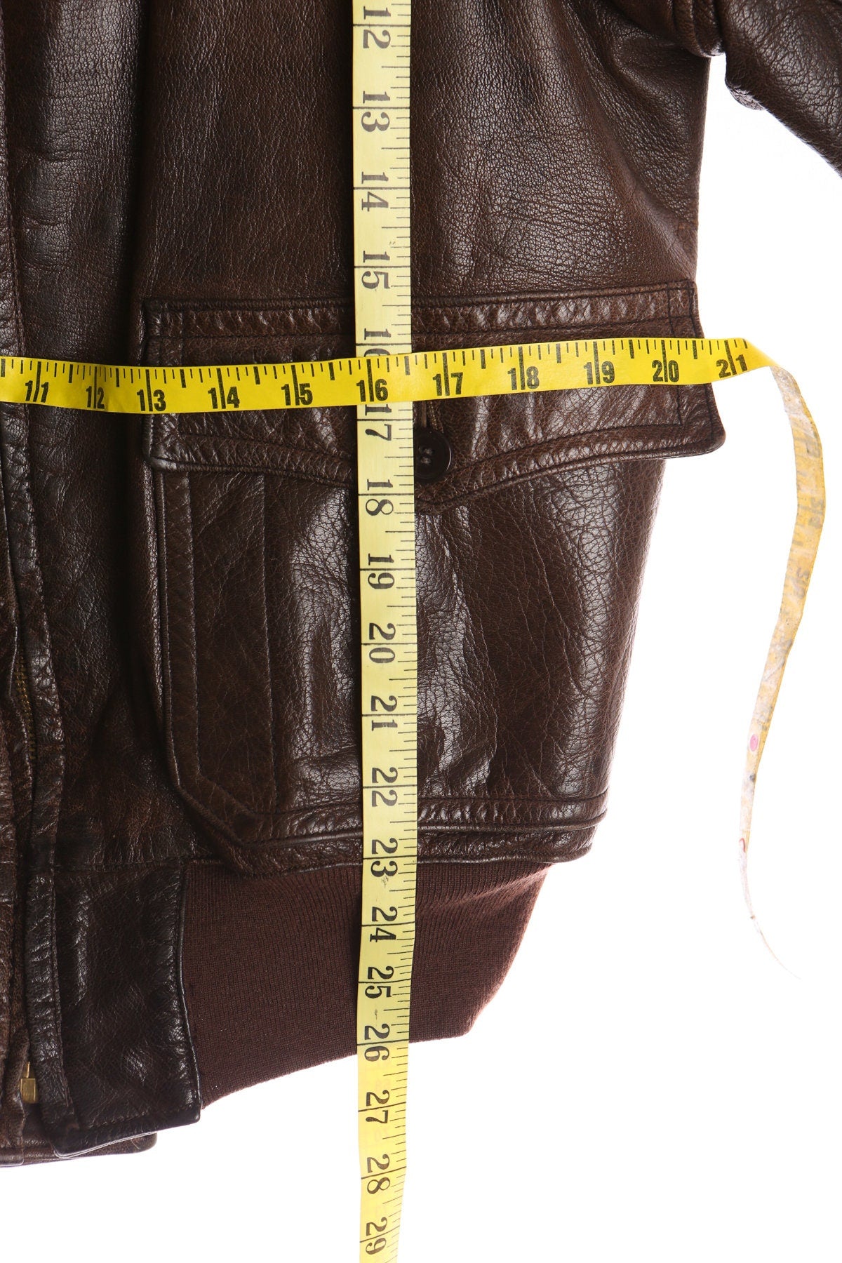 M-422 A Brown Bomber Leather Jacket