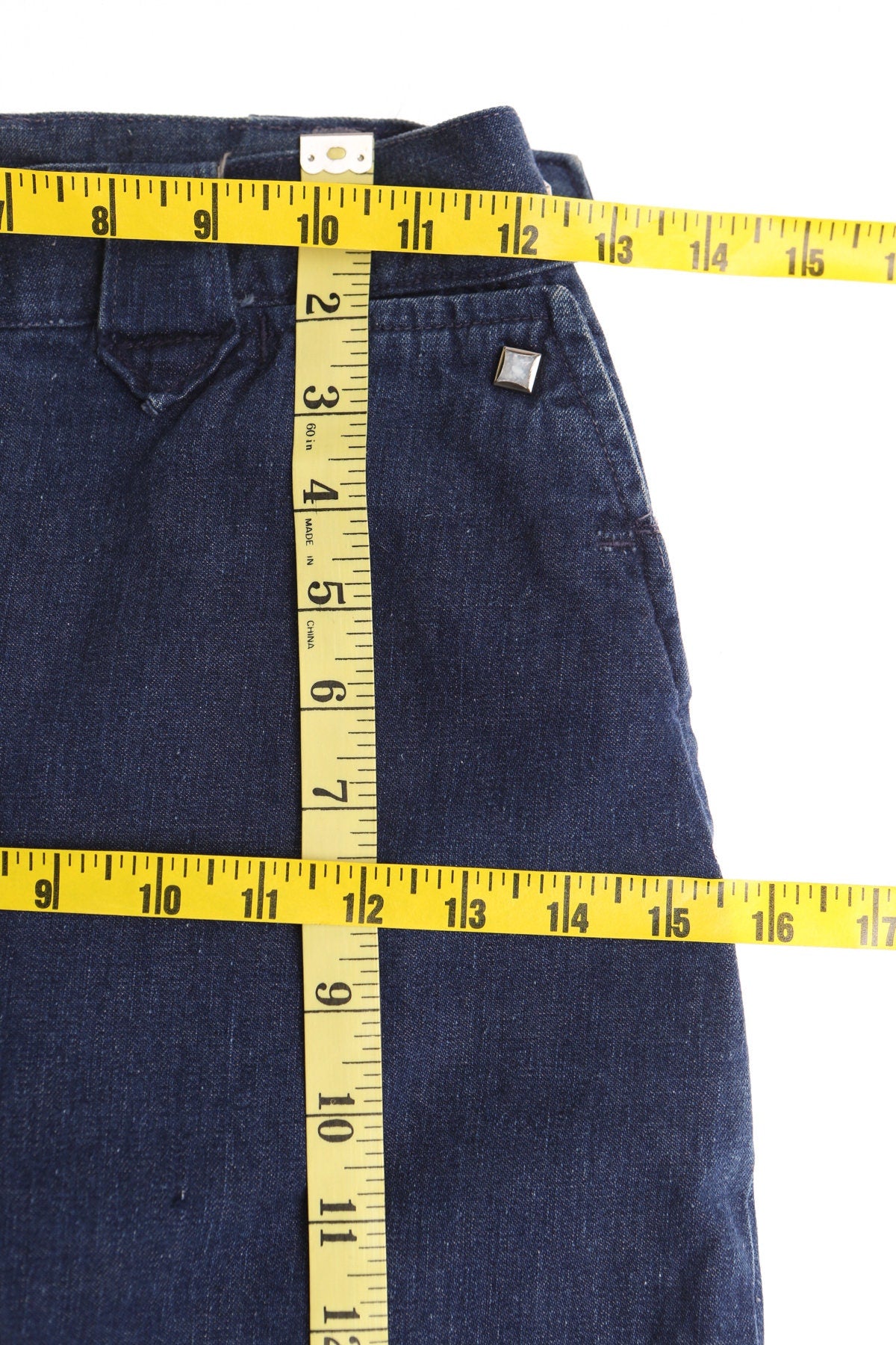 Vintage Levi's Western High Waist Blue Cotton Pants - Era (40's - 50's)