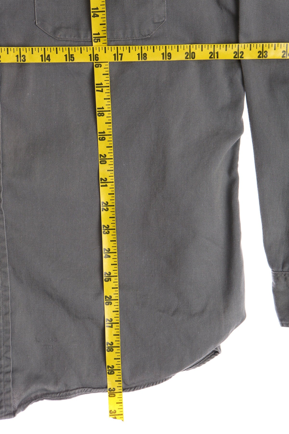 Big Man Vintage Men Work Long Sleeve Shirt - Era ( 50's - 60's )