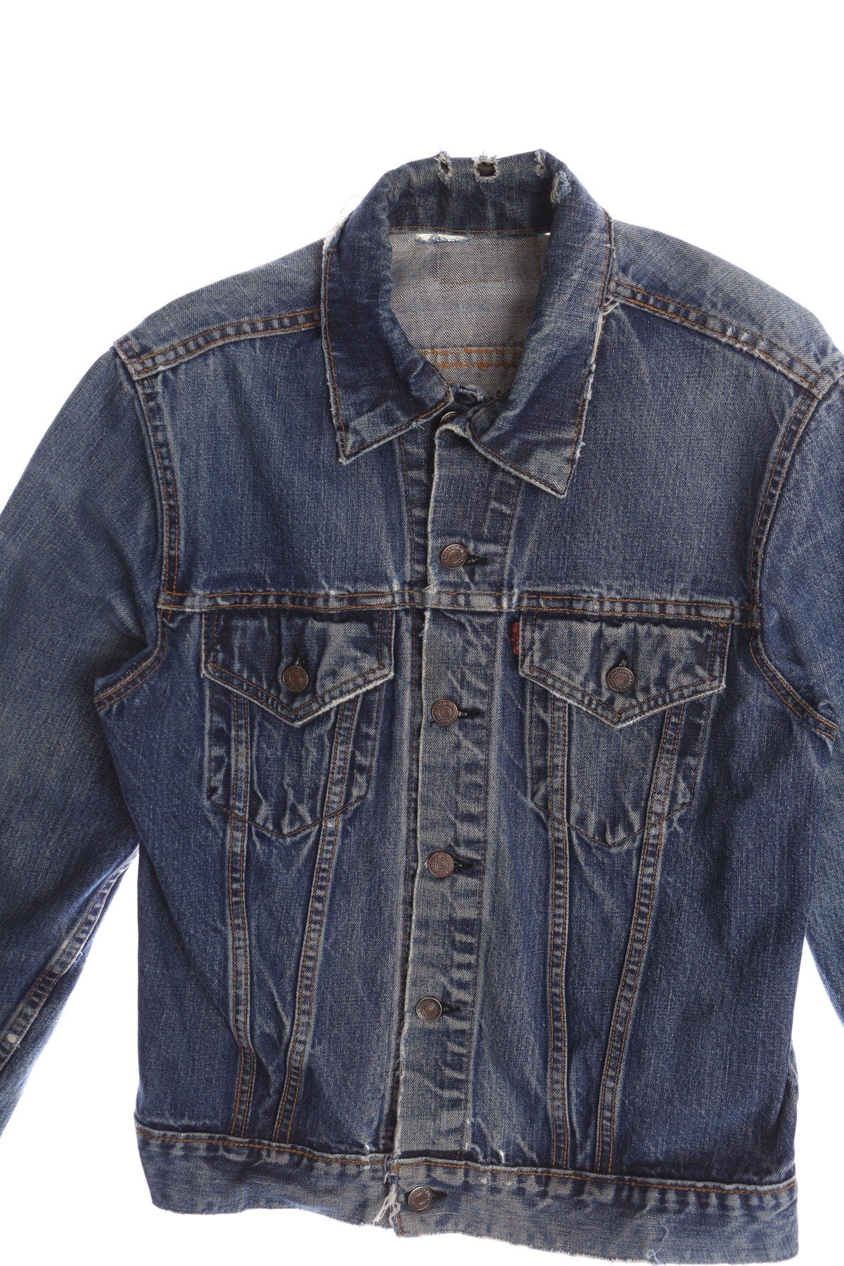 Vintage Levi's Blue Distressed Denim Jacket