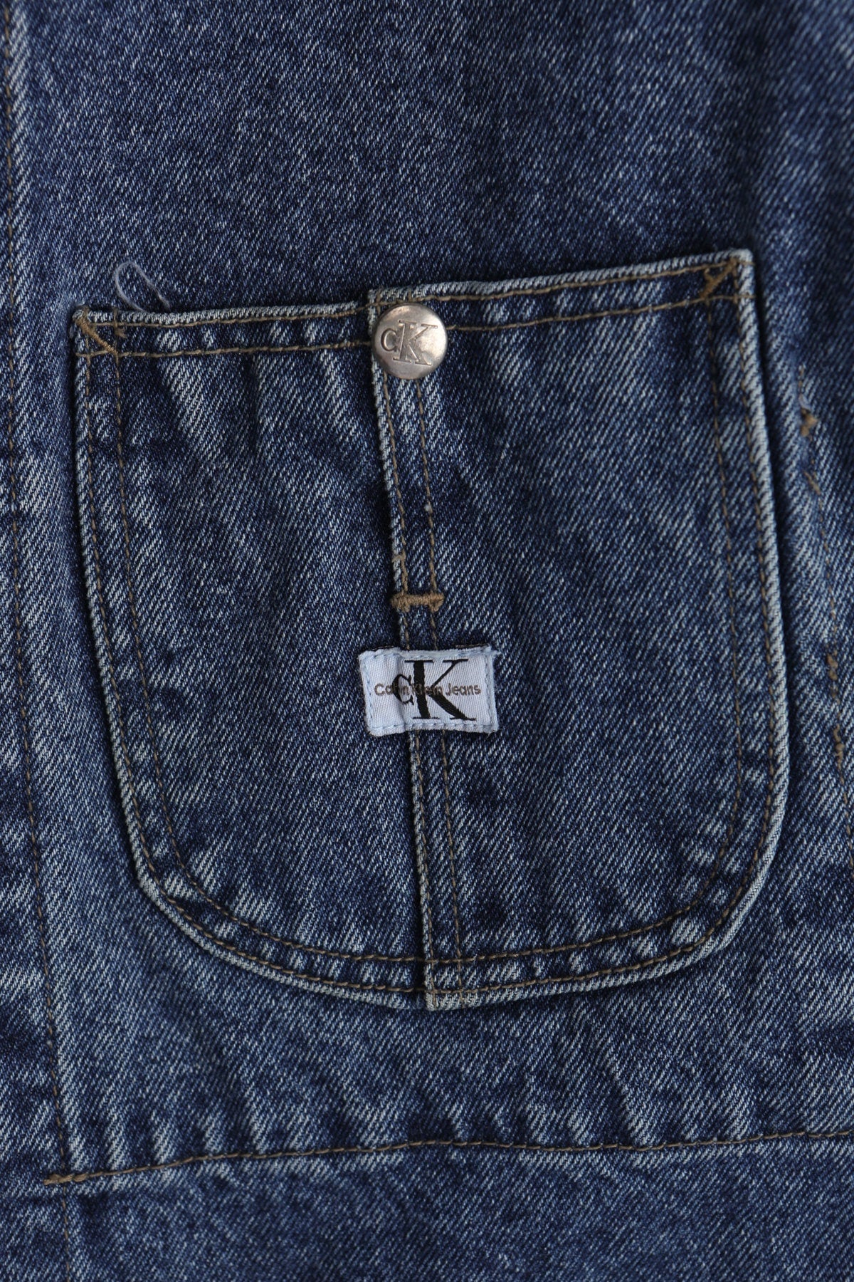 Men's Blue Denim Coverall Jacket