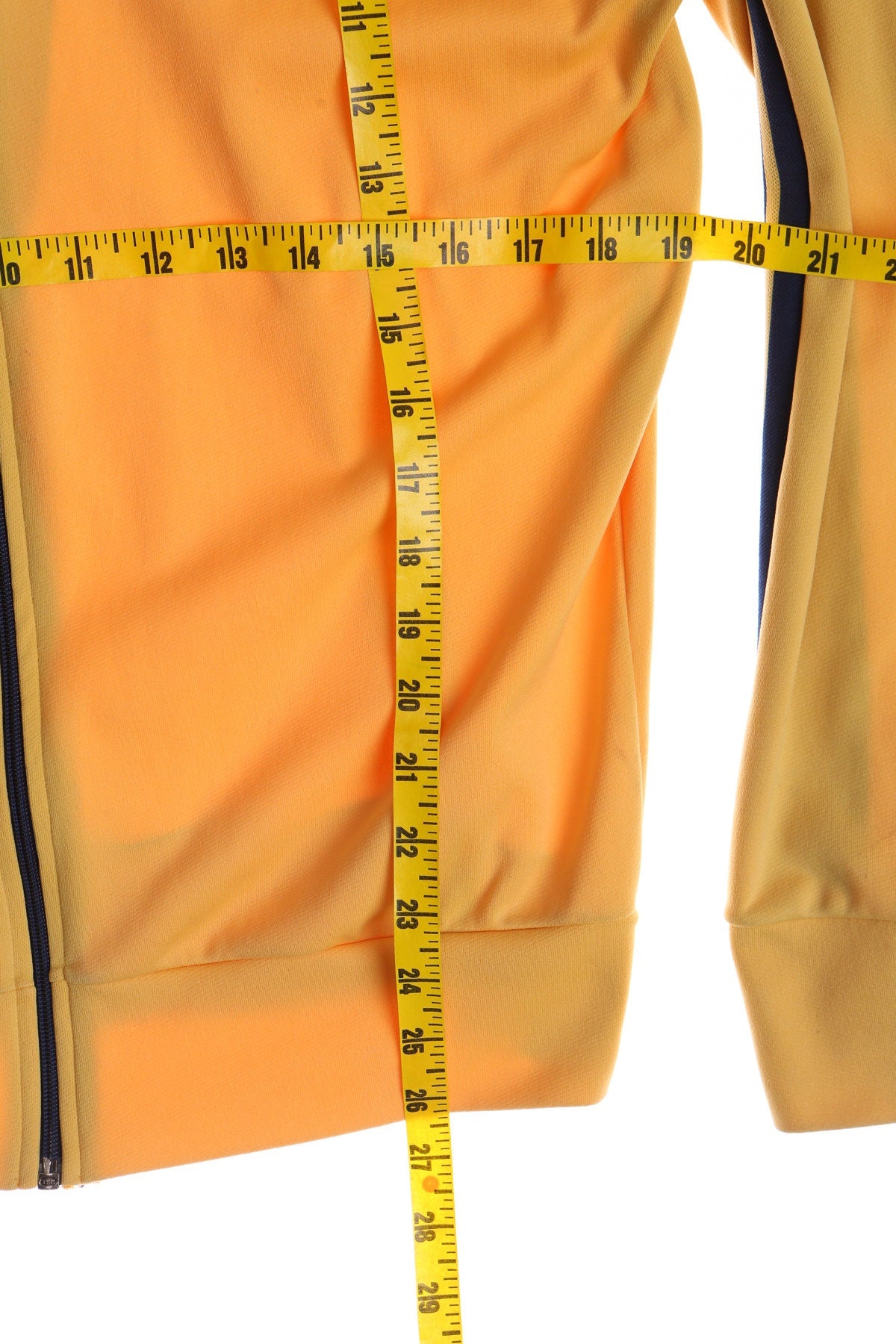 Vintage Adidas Yellow Blue Stripes Men's Jogging Top