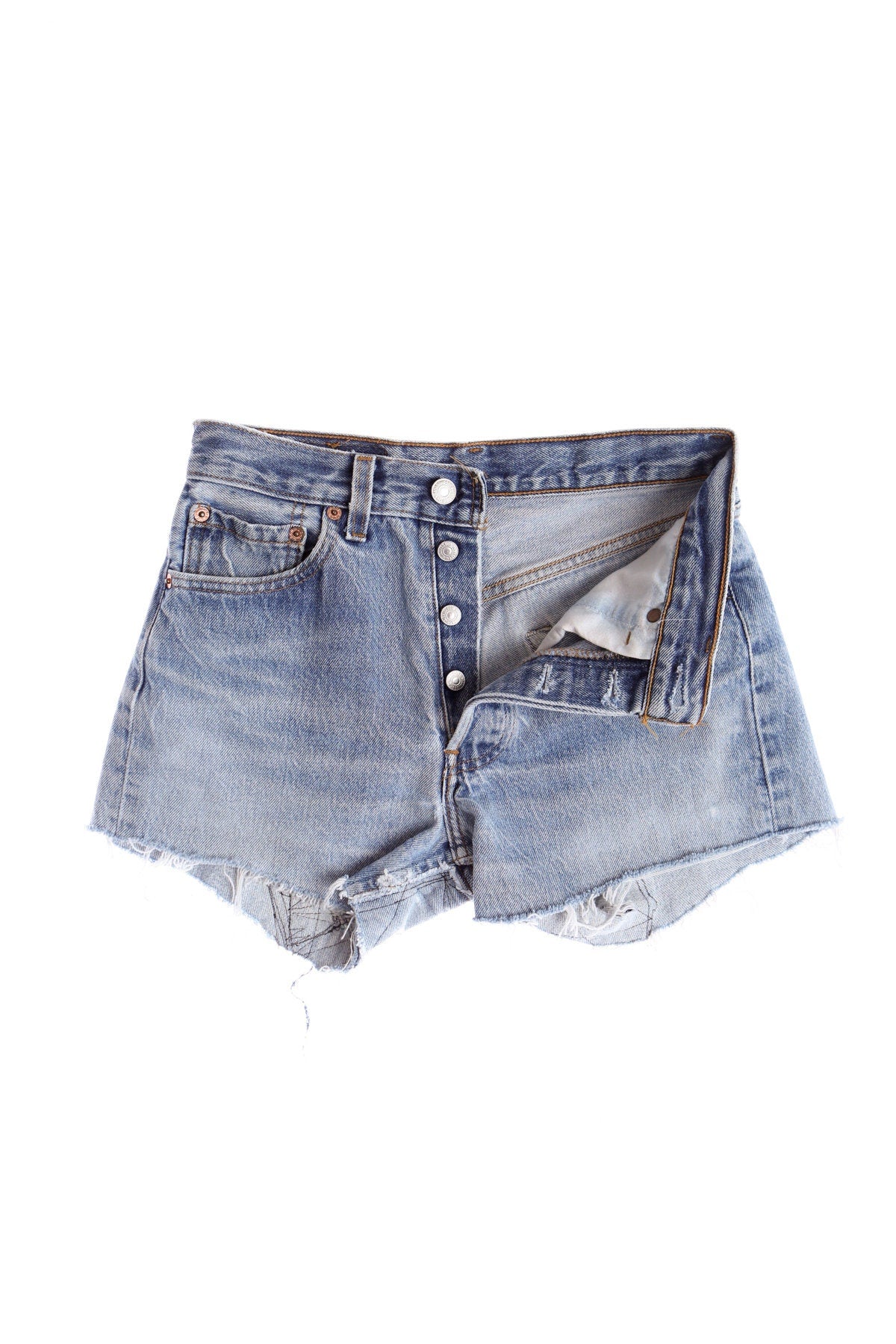 Vintage Denim Patchwork 501 Levi's Denim Shorts