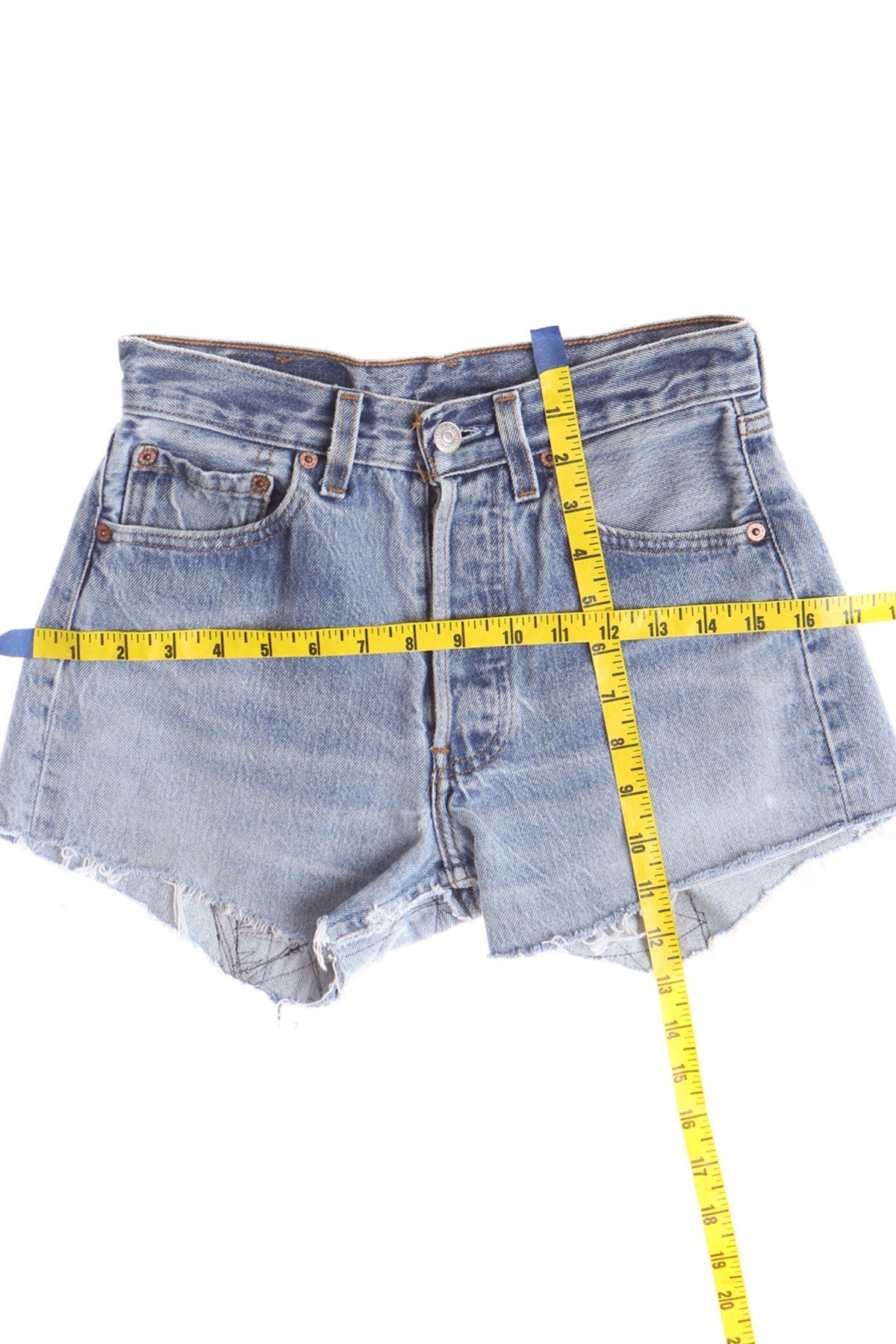 Vintage Denim Patchwork 501 Levi's Denim Shorts