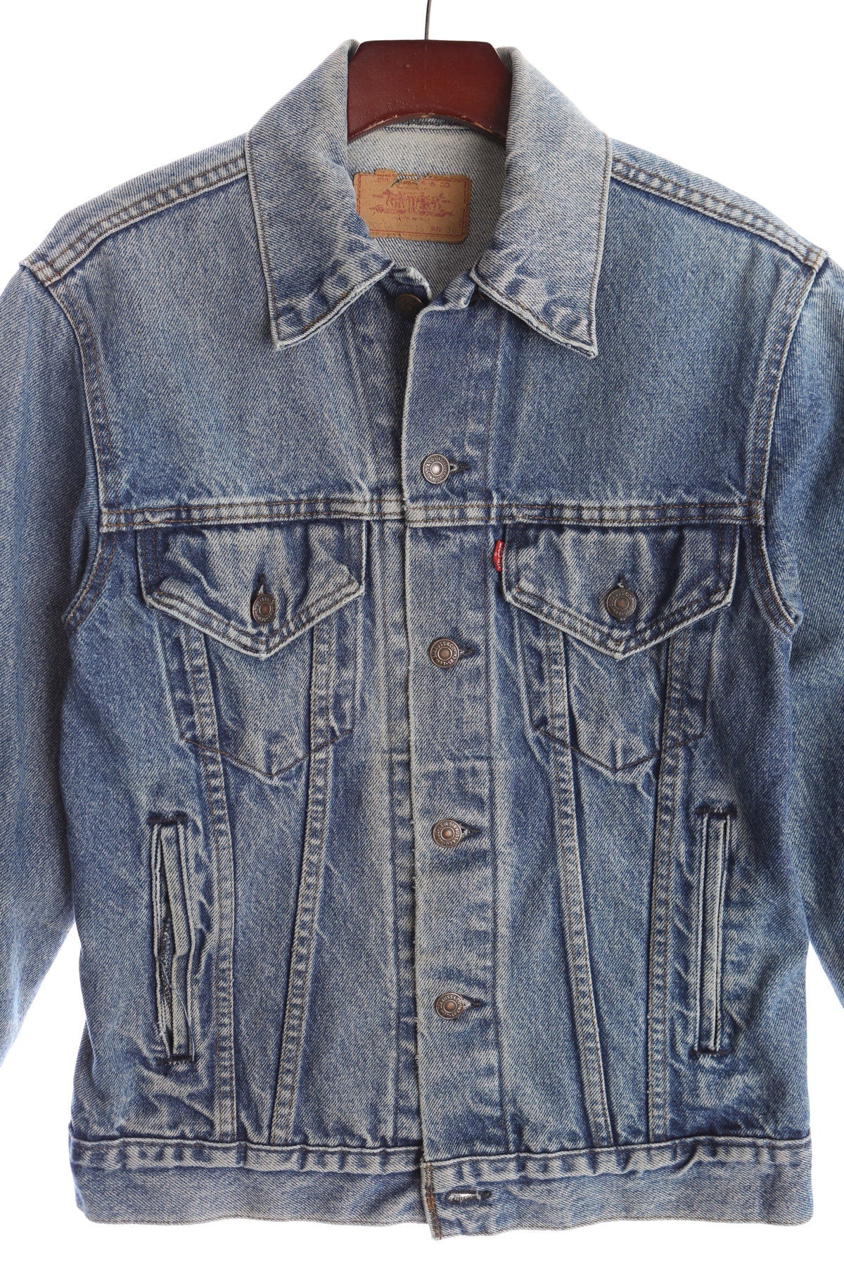 Vintage Levi's Denim Trucker Jacket - Made in USA