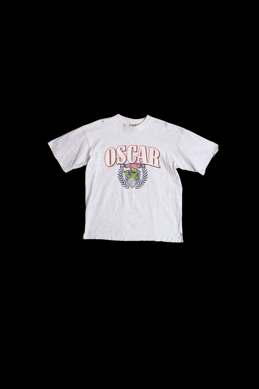 Oscar The Grouch Muppets Gray Graphic T-shirt