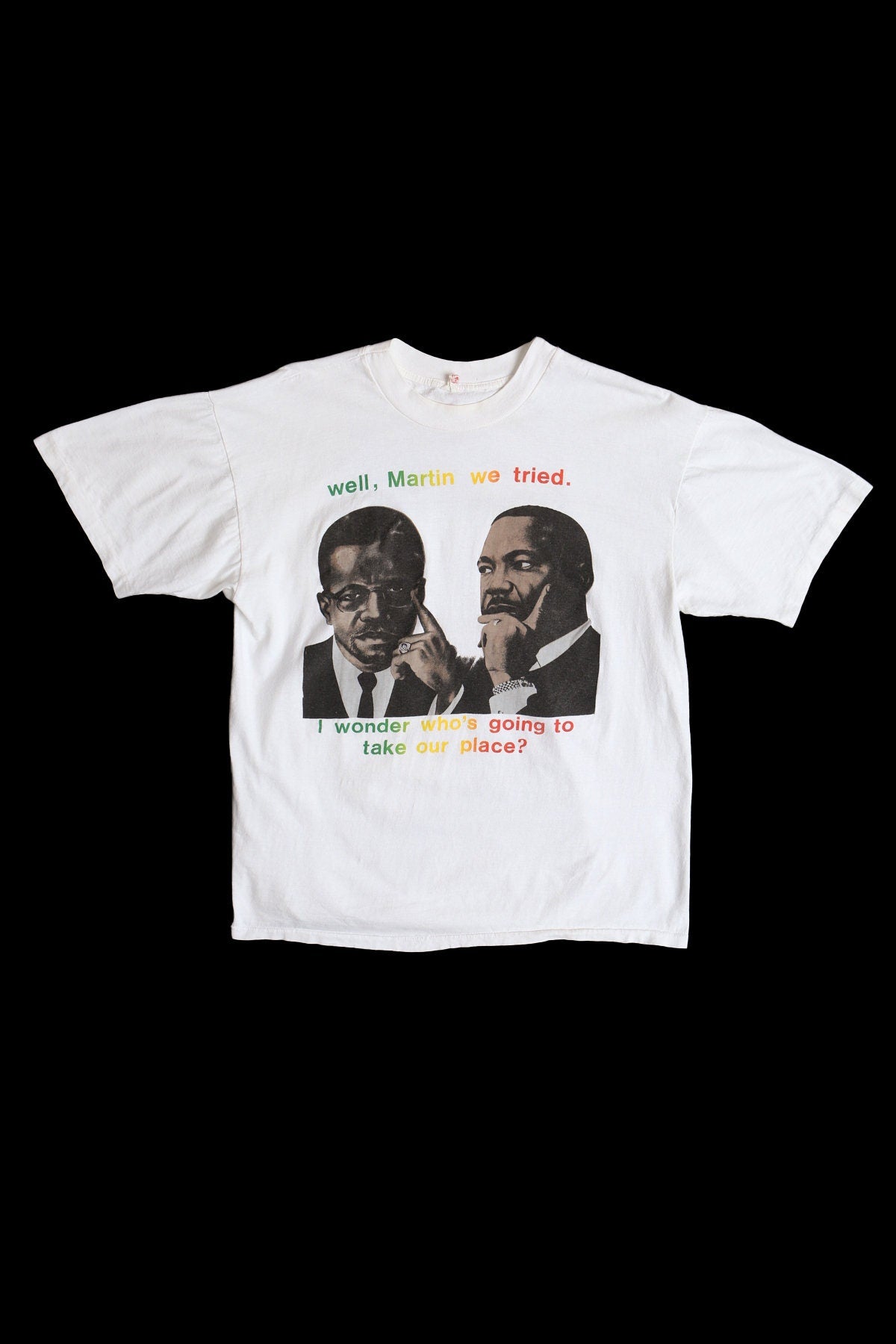Inspiration Graphic T-shirt - Martin Luther King Jr and Malcolm X Print