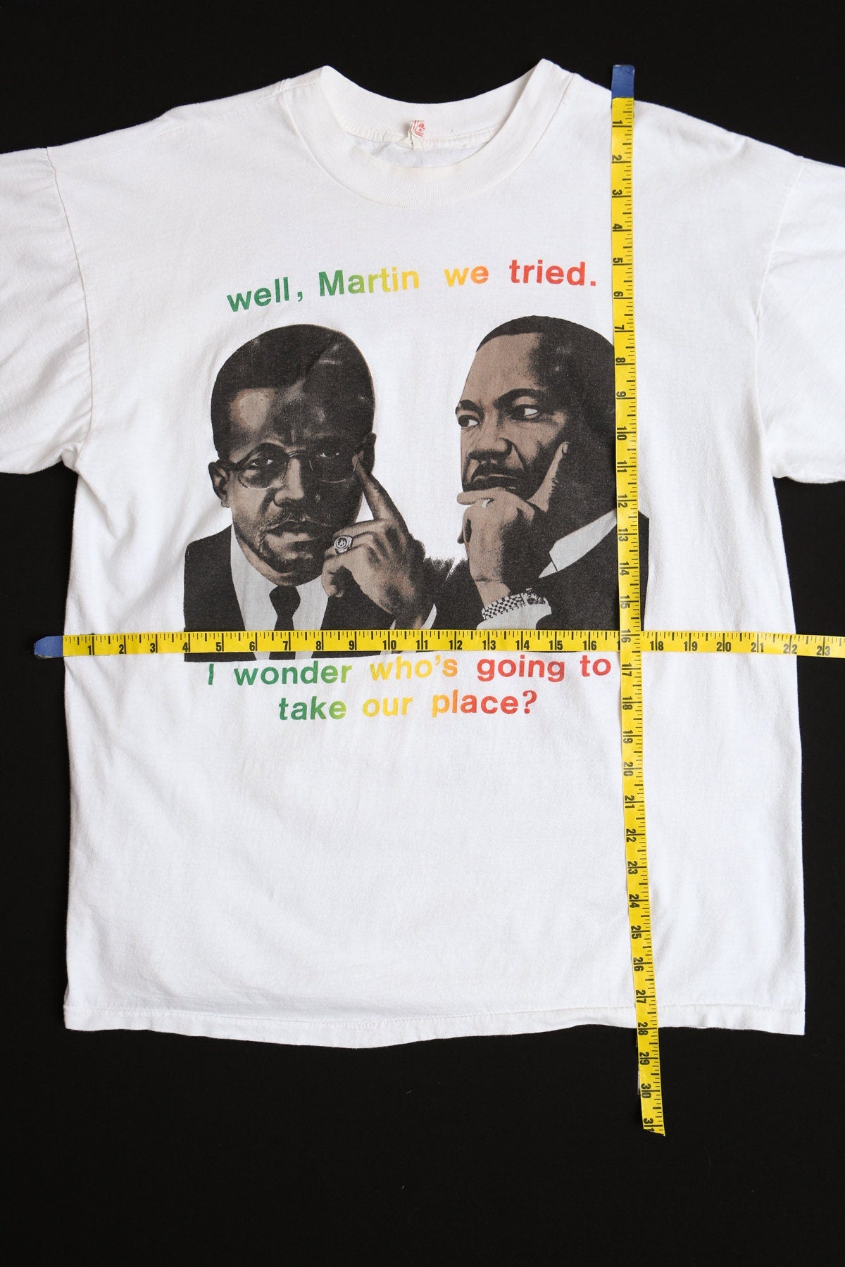 Inspiration Graphic T-shirt - Martin Luther King Jr and Malcolm X Print