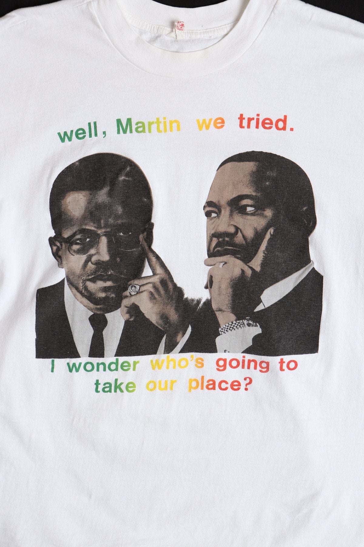 Inspiration Graphic T-shirt - Martin Luther King Jr and Malcolm X Print