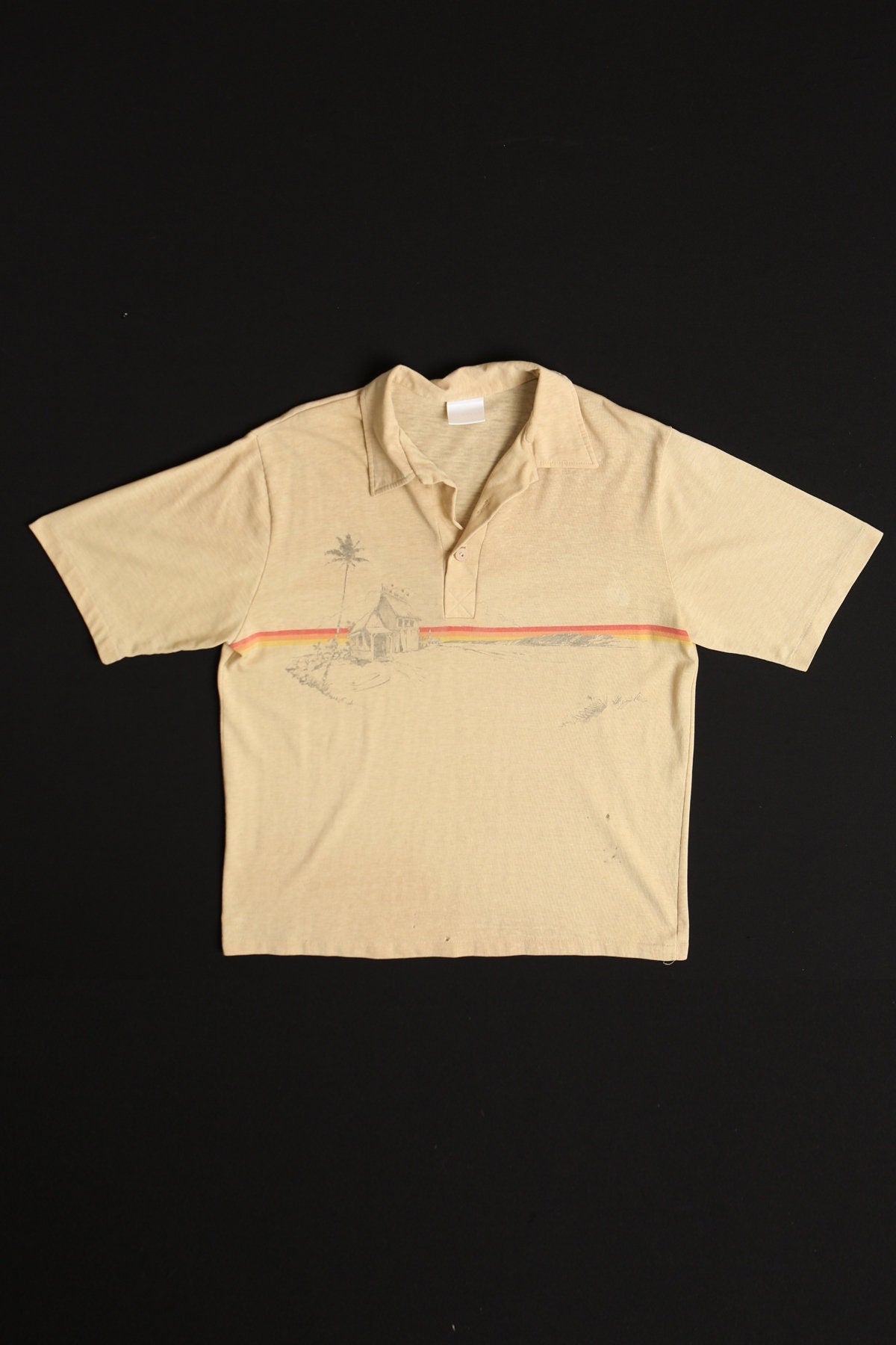 Vintage Surfing Vibe Men's Polo Shirt - Era (70's - 80's)
