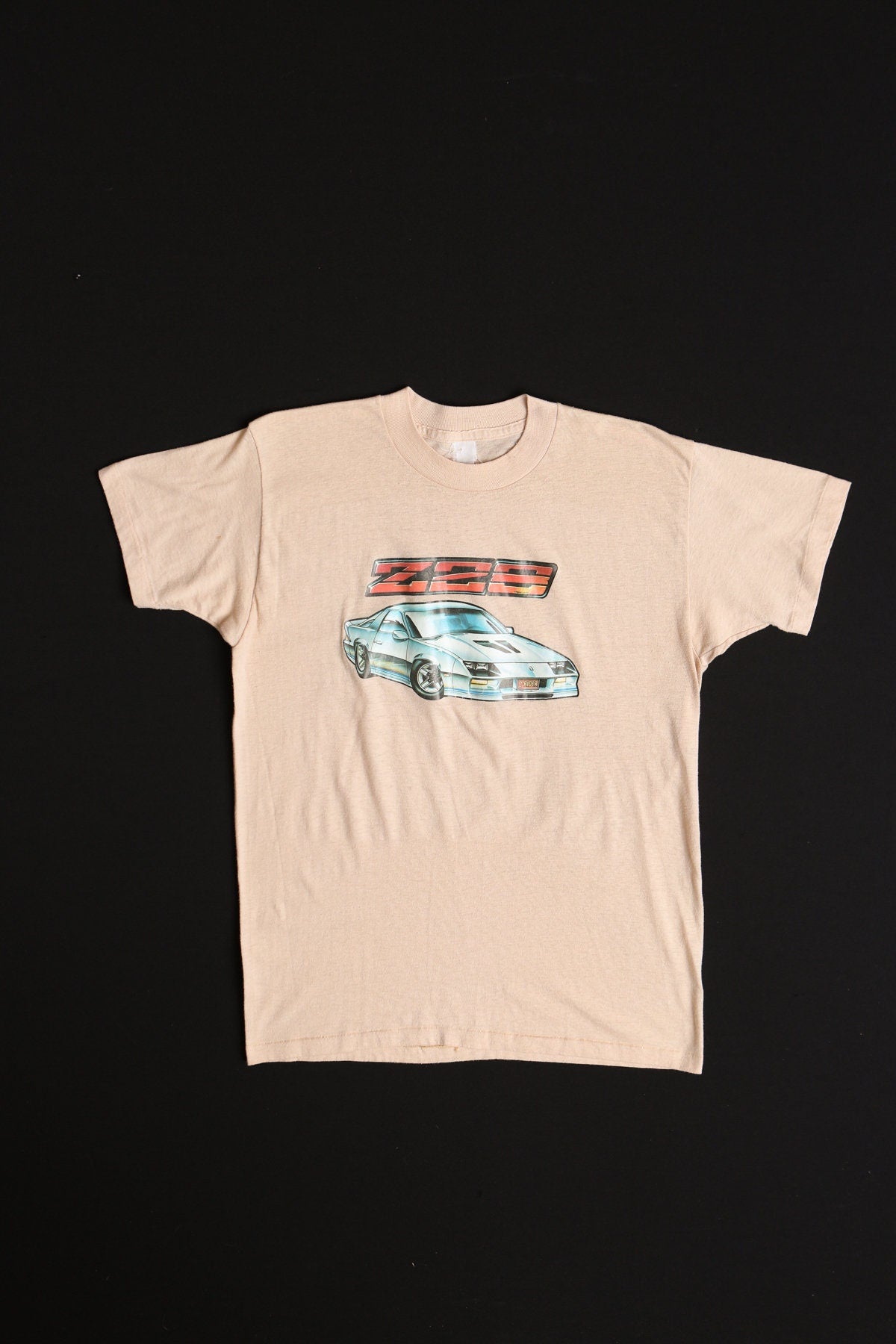 Vintage T-shirt With Z28 Camaro Iron Print