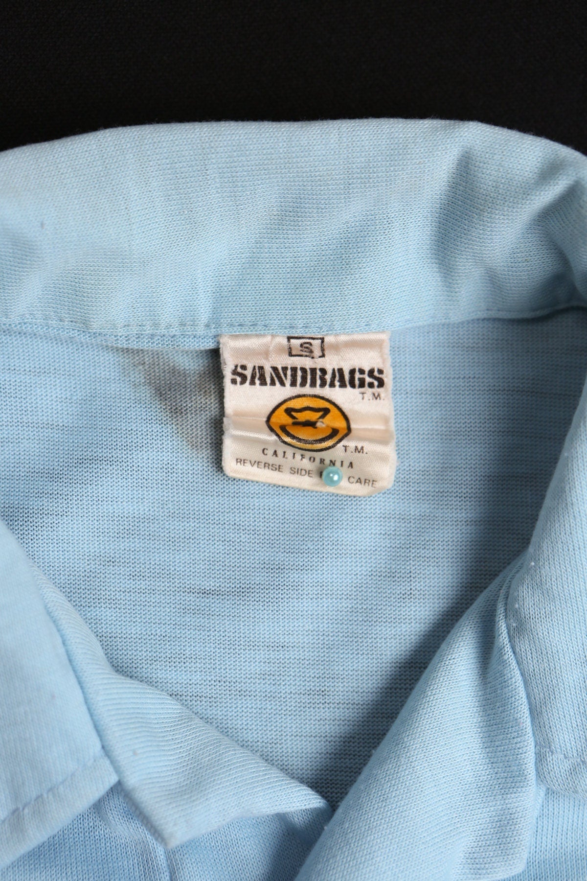 Vintage Surfing Polo Shirt - Sandbags Floral Print