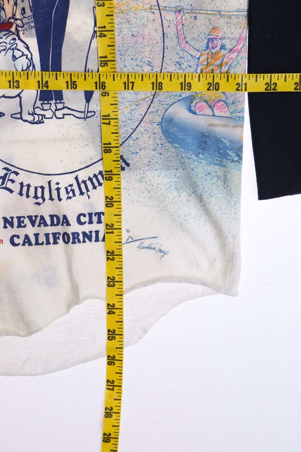 The West Side Bluegrass Festival 3/4 Sleeve Graphic Shirt - Mad Dogs & Englishmen - Nevada City California