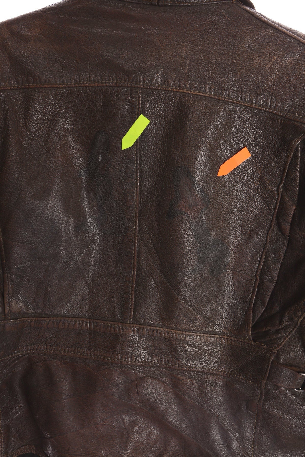 Vintage Men's Brown Leather Jacket - Sportsmen - Era: ( 40's - 50's )