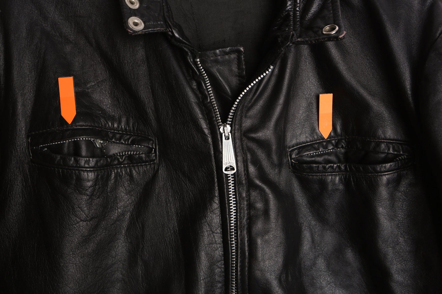 Vintage Men Black Cafe Racer Leather Jacket