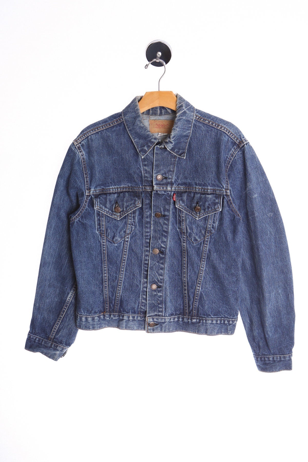 Vintage Levi's Blue Denim Jacket - Made in USA -