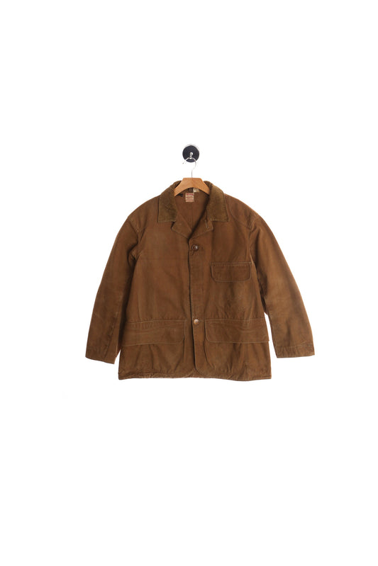 Vintage Men Canvas Hunting Jacket - Era ( 40's - 50's )