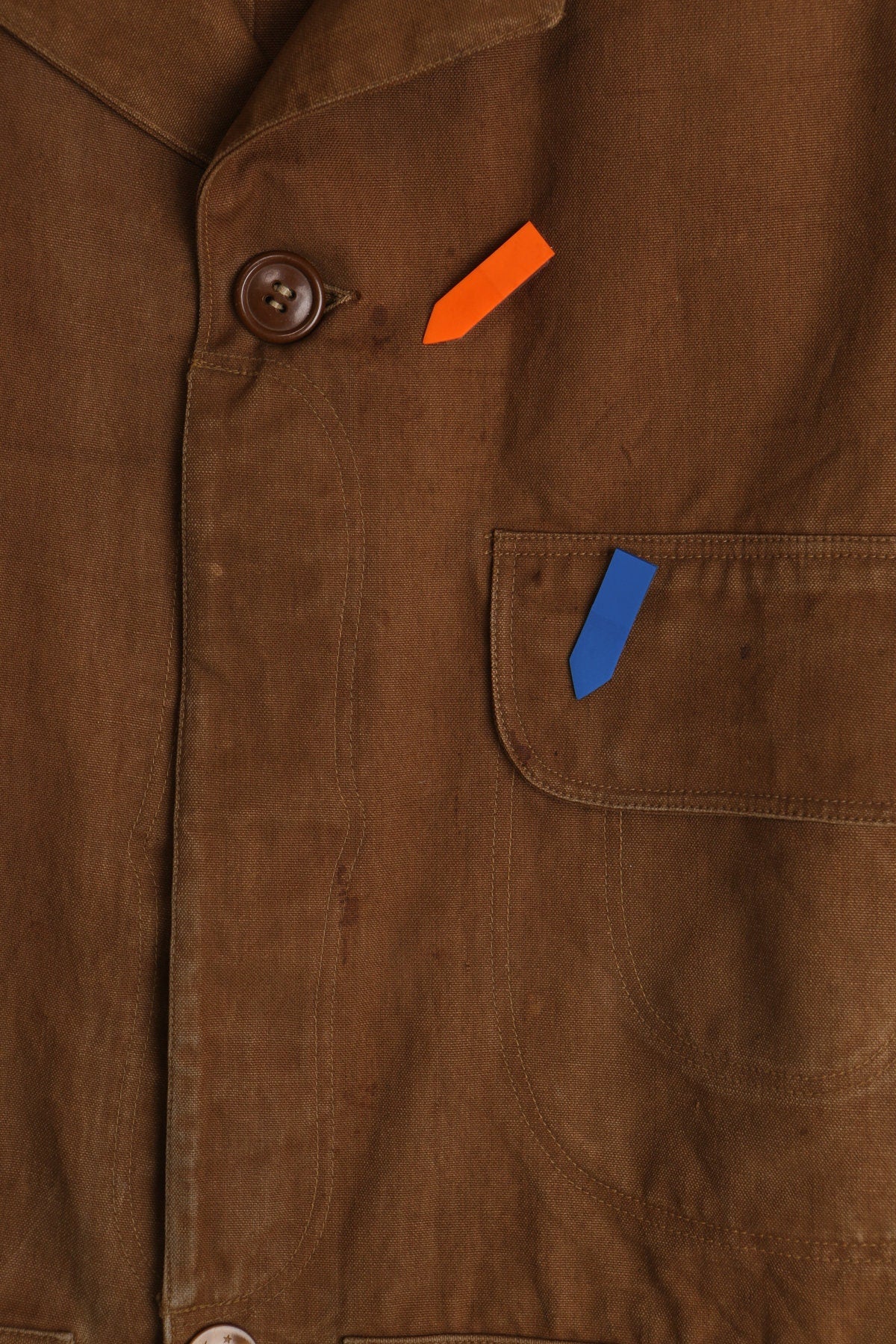 Vintage Men Canvas Hunting Jacket - Era ( 40's - 50's )